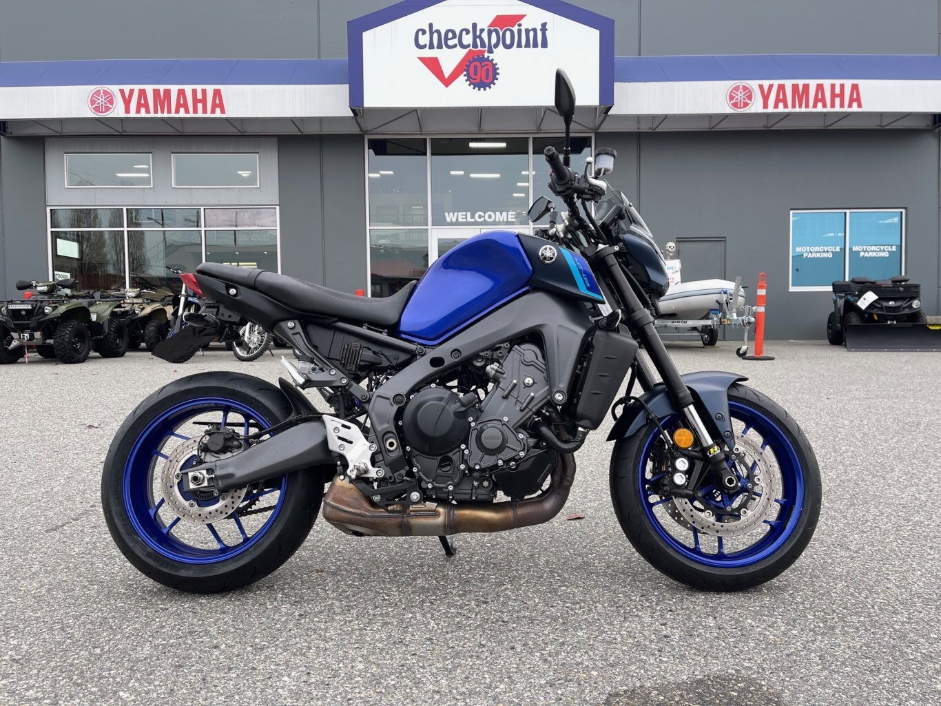 2022 Yamaha MT 09 Team Yamaha Blue
