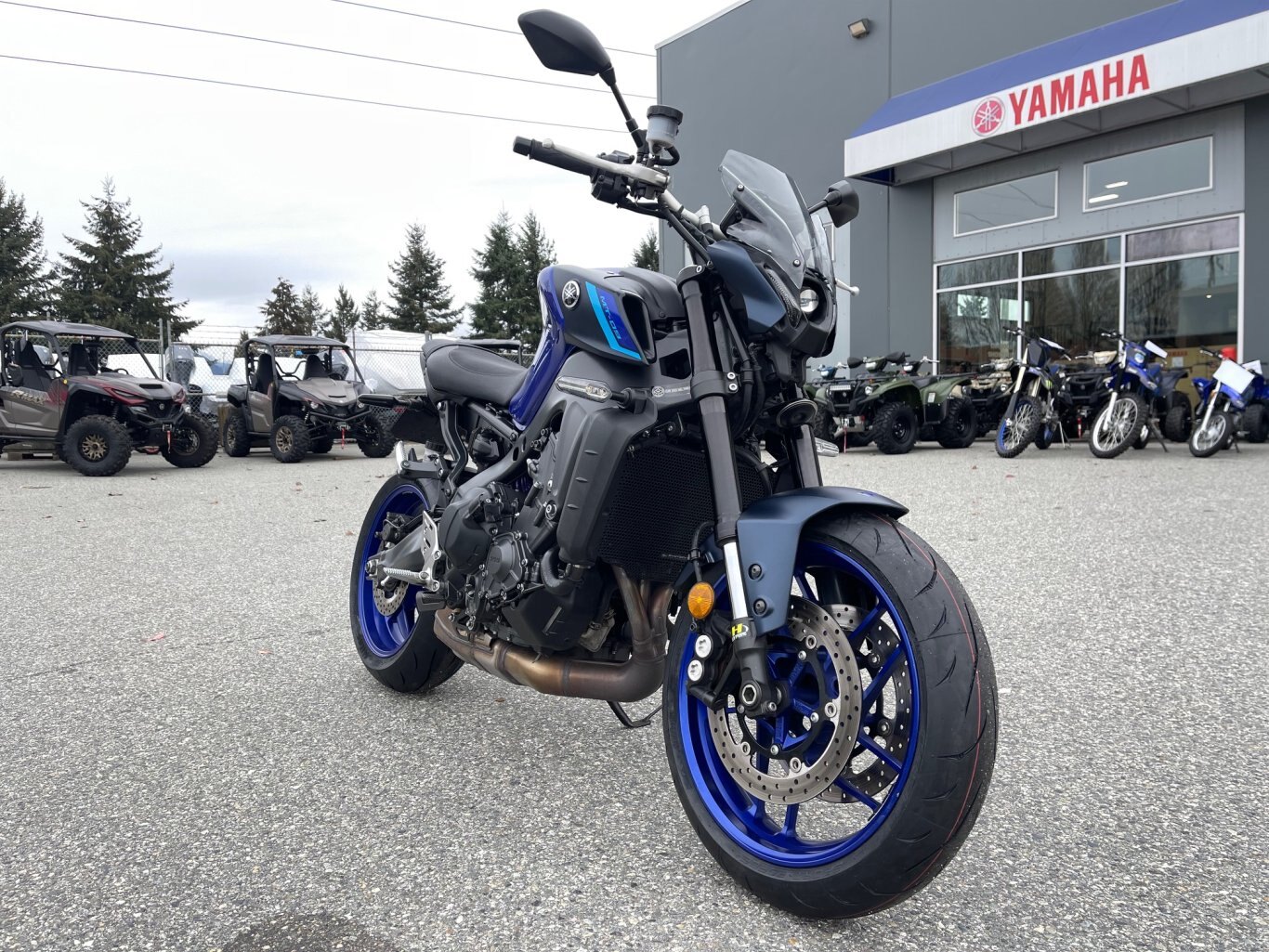 2022 Yamaha MT 09 Team Yamaha Blue