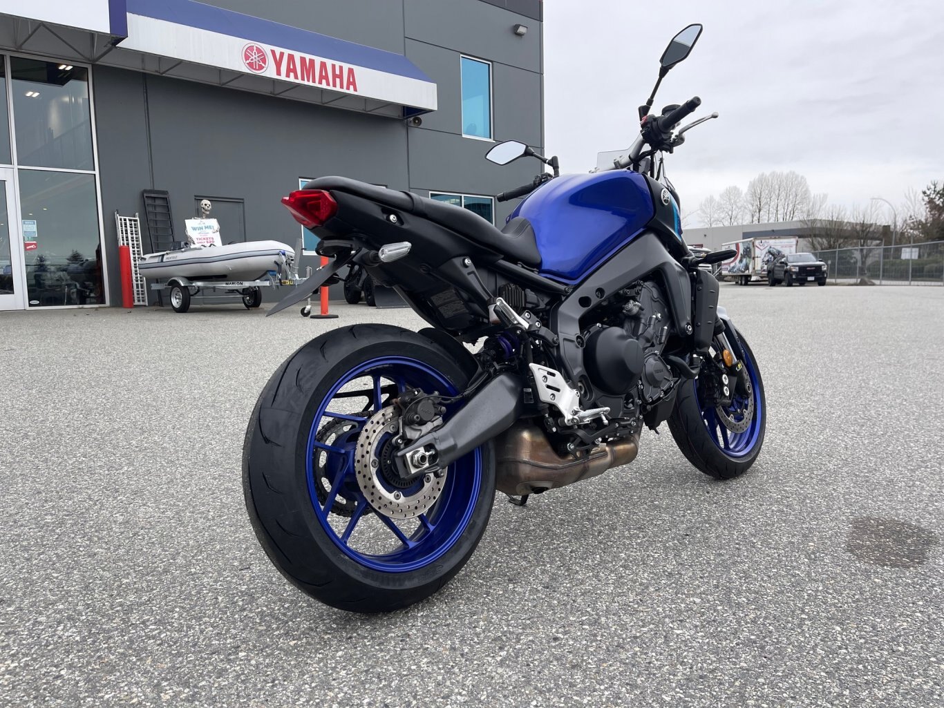 2022 Yamaha MT 09 Team Yamaha Blue