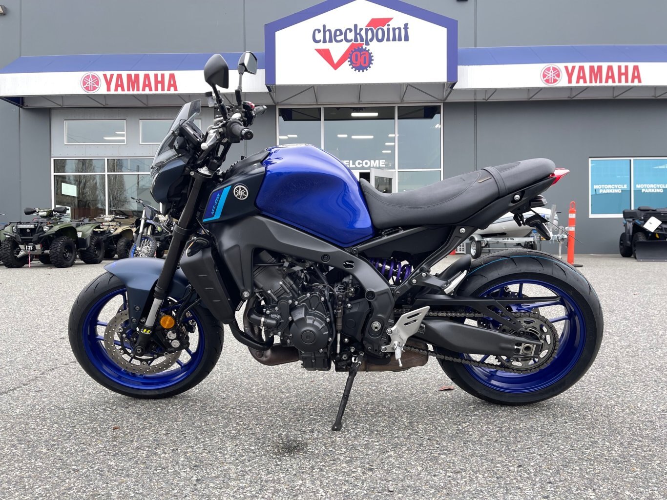 2022 Yamaha MT 09 Team Yamaha Blue