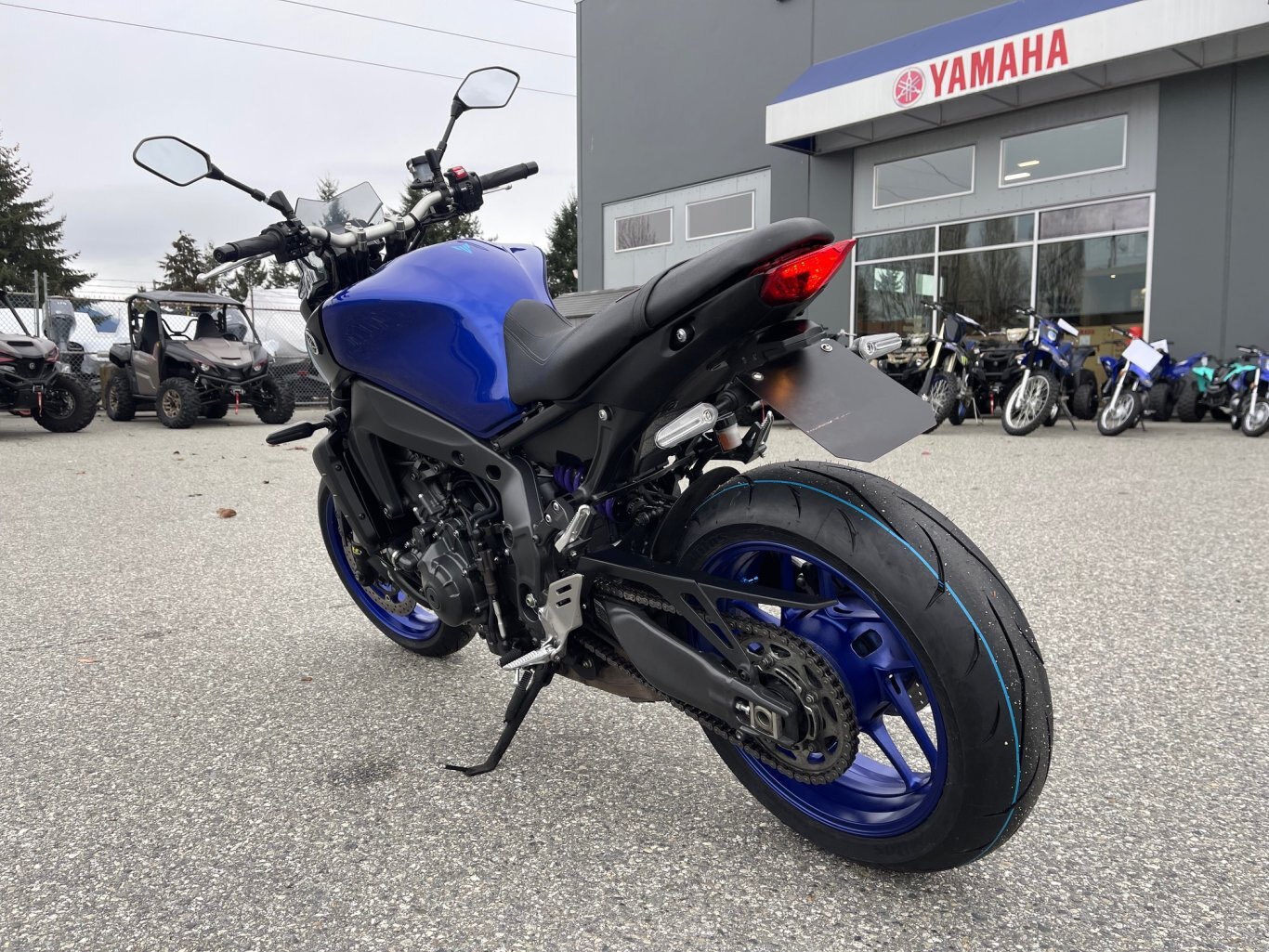 2022 Yamaha MT 09 Team Yamaha Blue