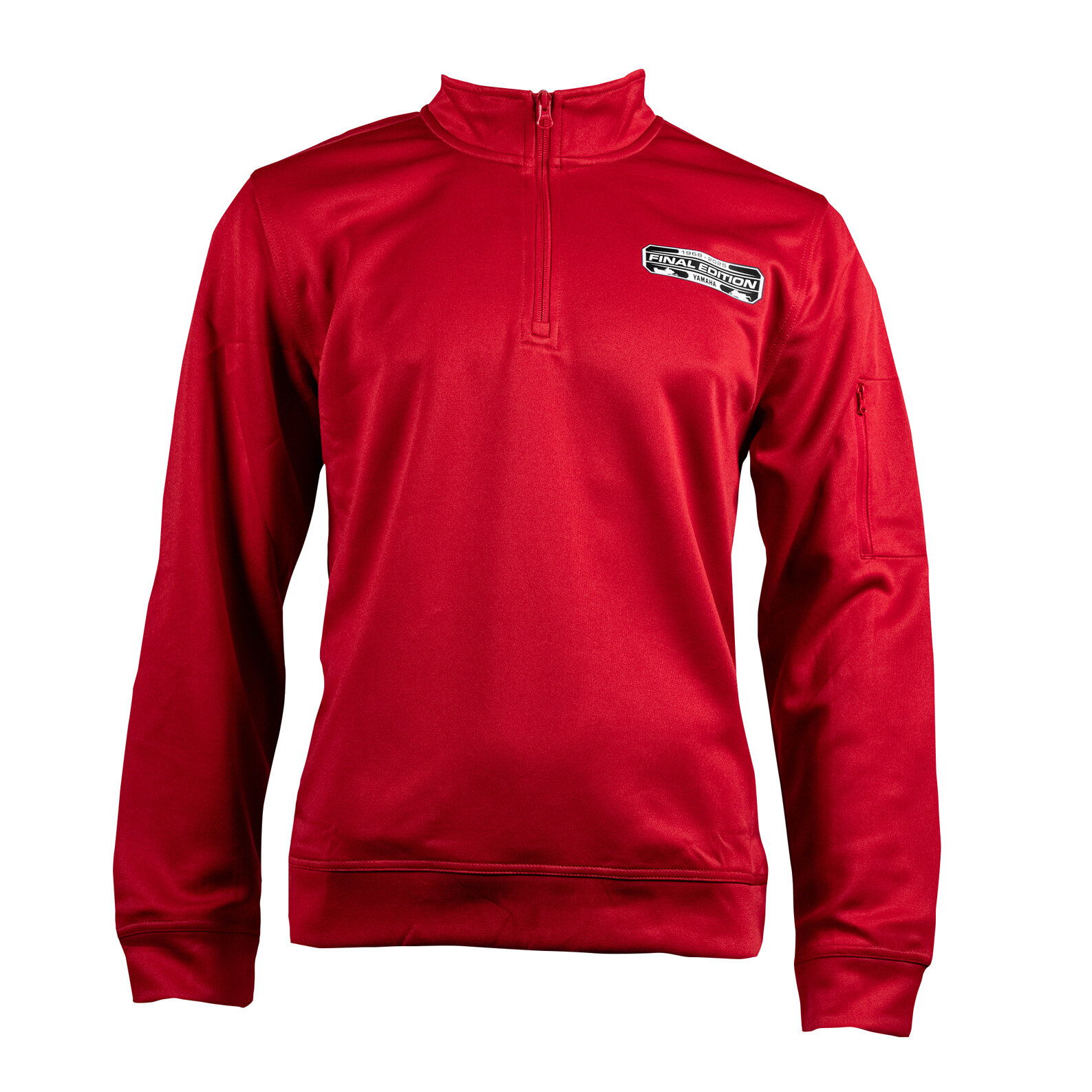 Yamaha Final Edition Half Zip Pullover Large red | YSH-M2025-RD-LG