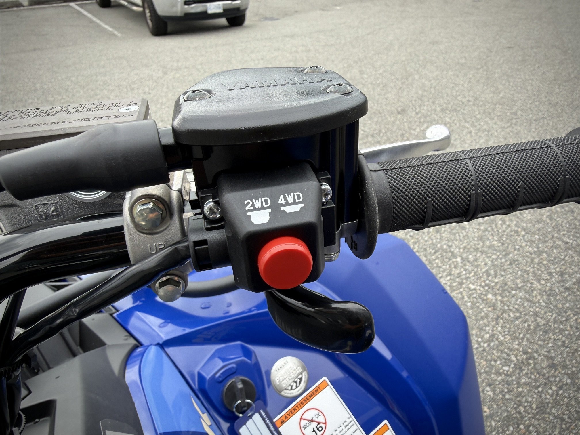 2026 Yamaha Kodiak 450 Steel Blue