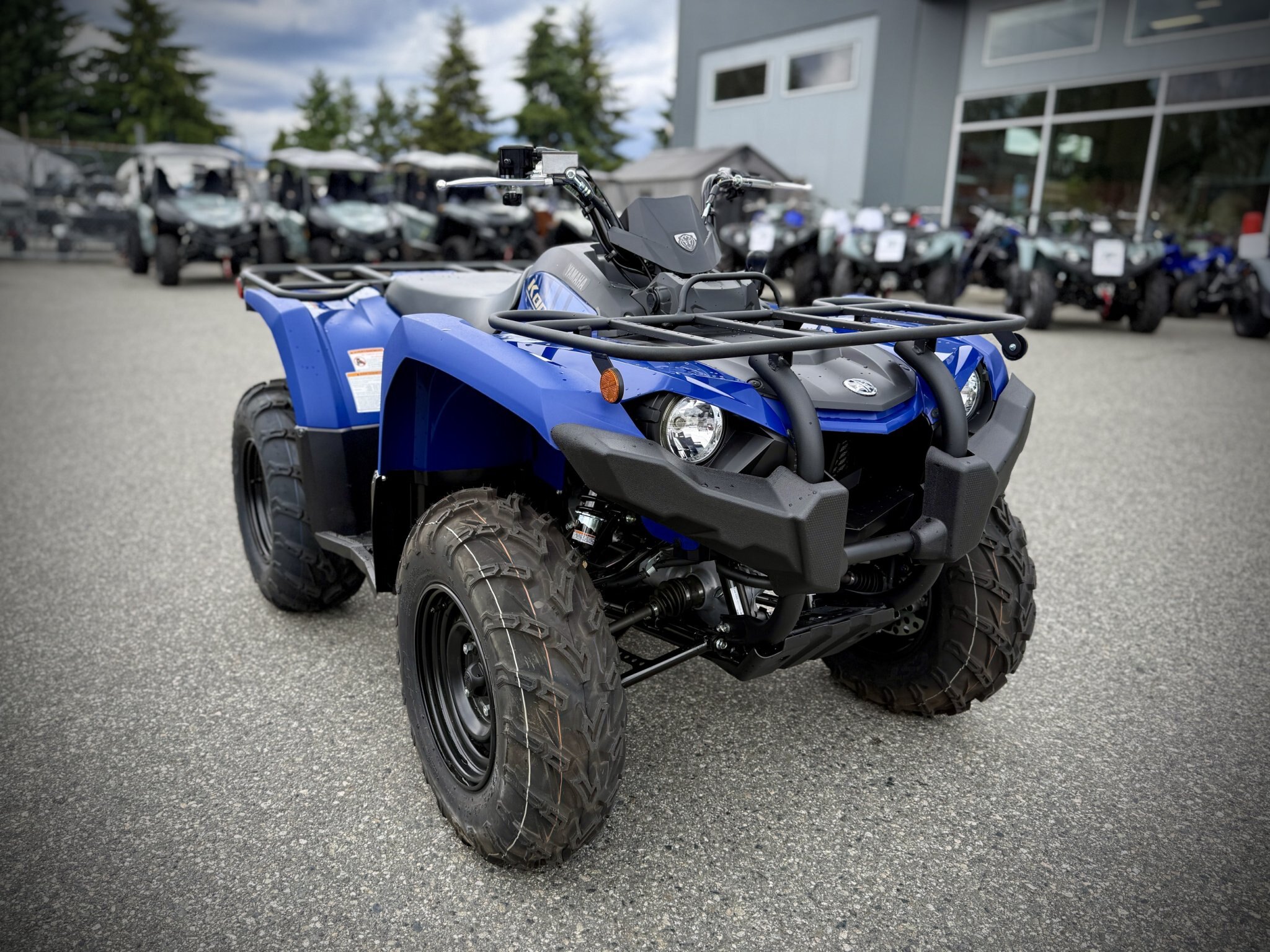 2026 Yamaha Kodiak 450 Steel Blue