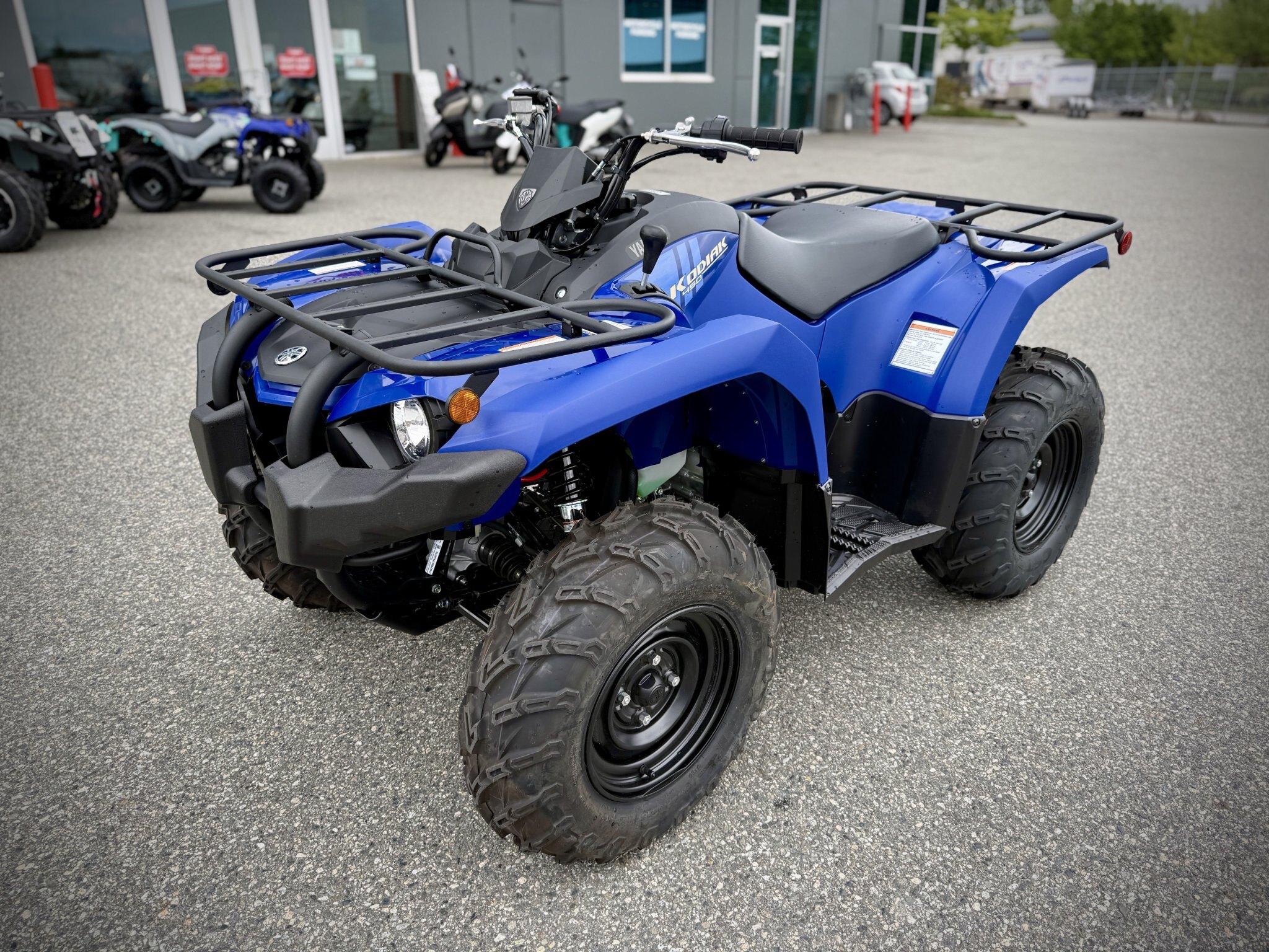 2026 Yamaha Kodiak 450 Steel Blue