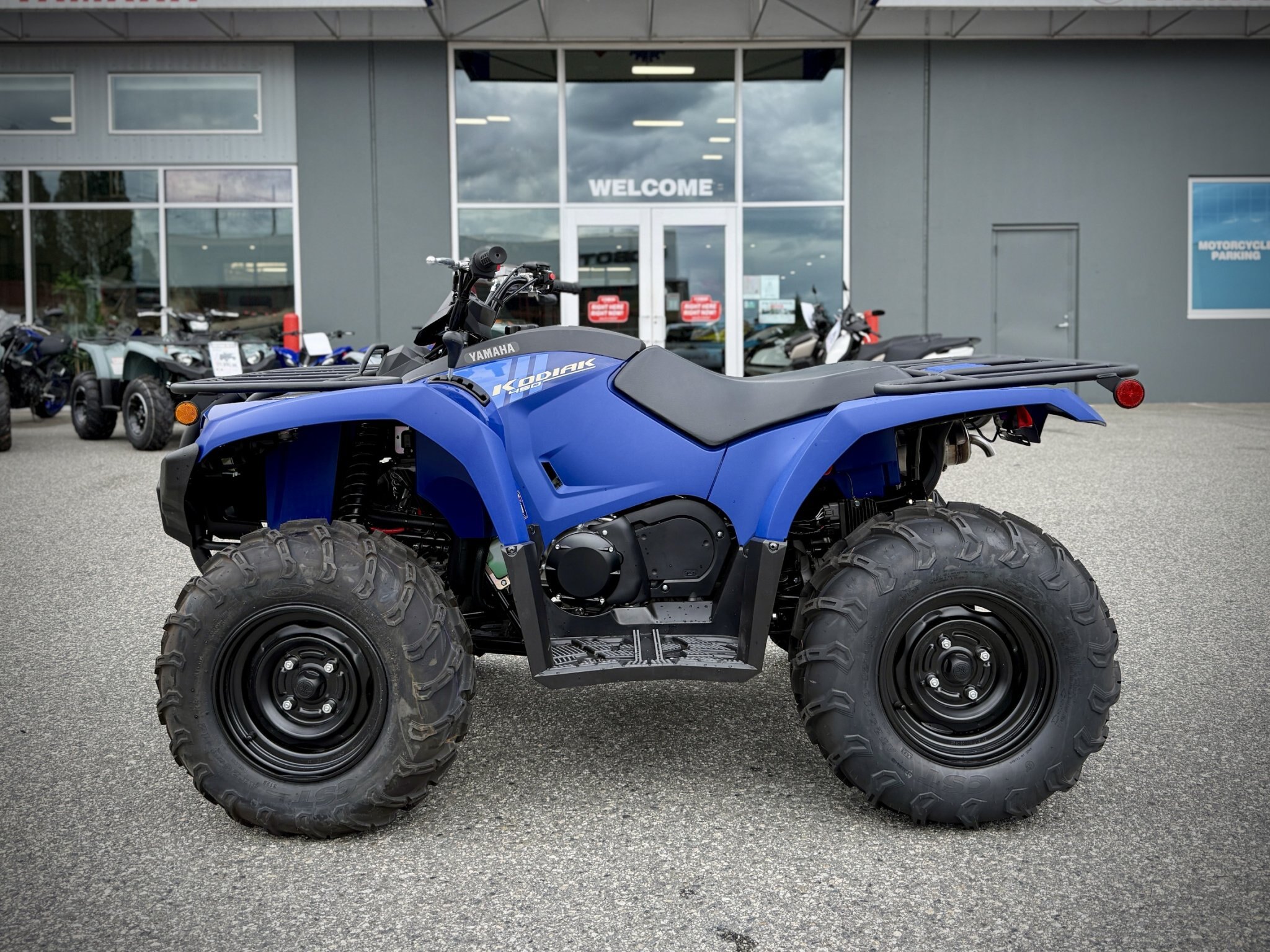 2026 Yamaha Kodiak 450 Steel Blue