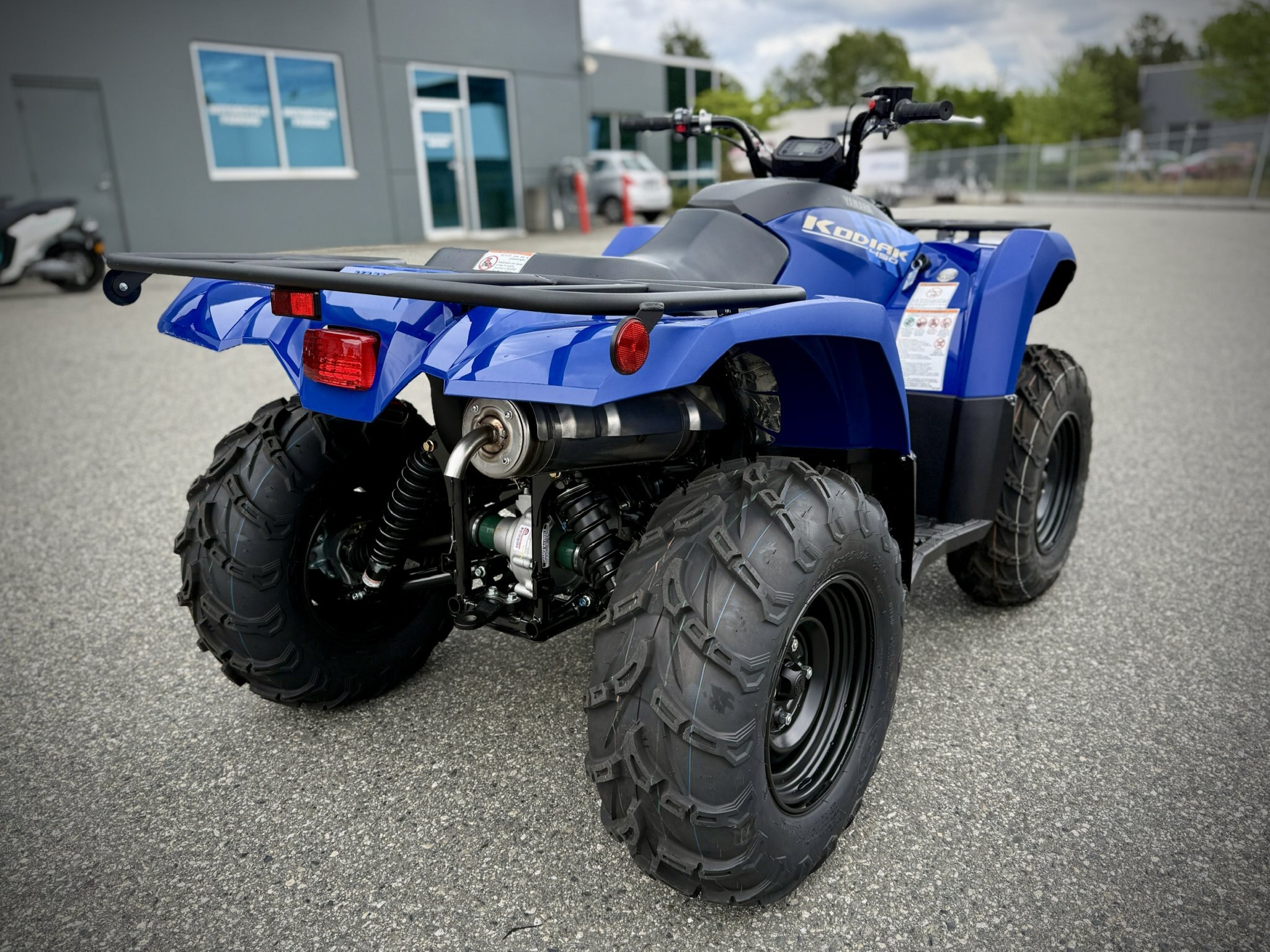 2026 Yamaha Kodiak 450 Steel Blue