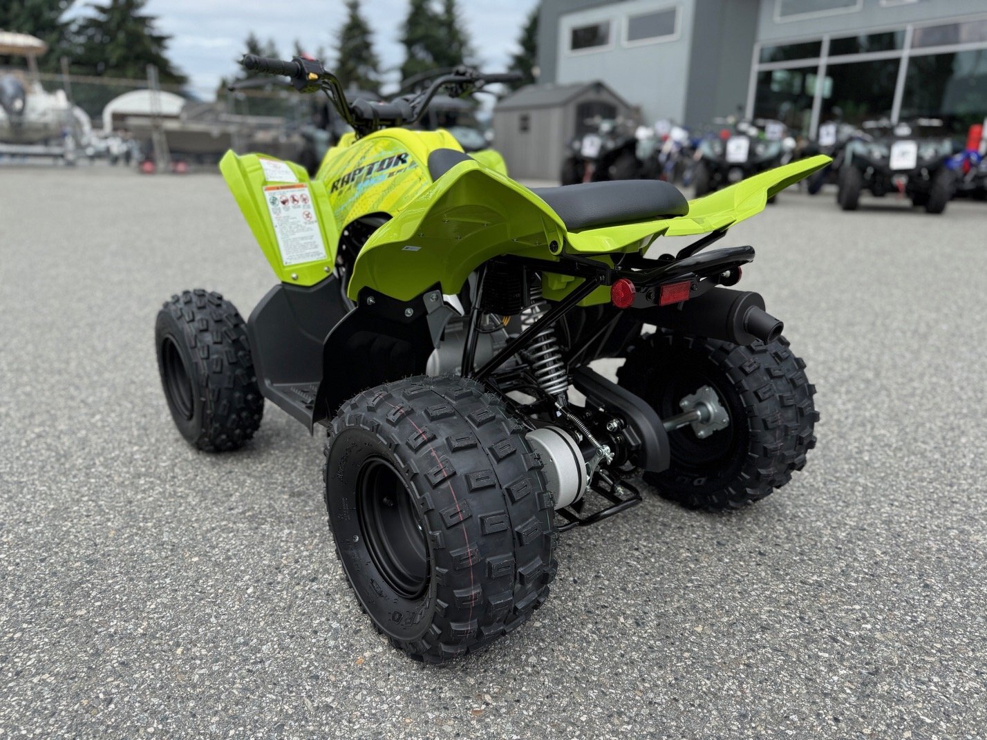 2026 Yamaha Raptor 110 Acid Green