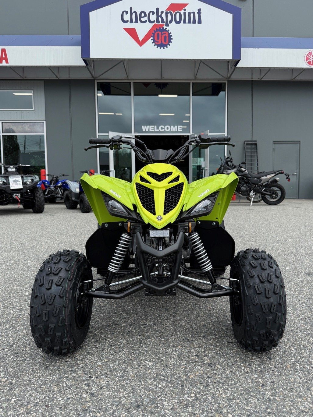 2026 Yamaha Raptor 110 Acid Green