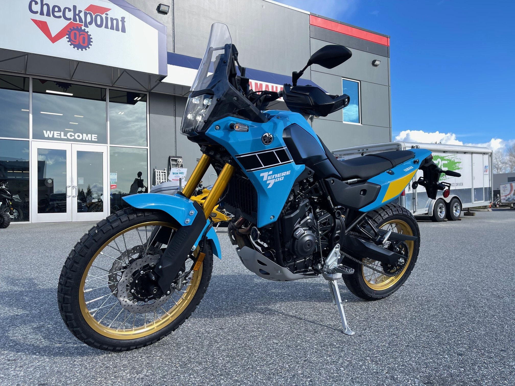2026 Yamaha Tenere 700 Sky Blue