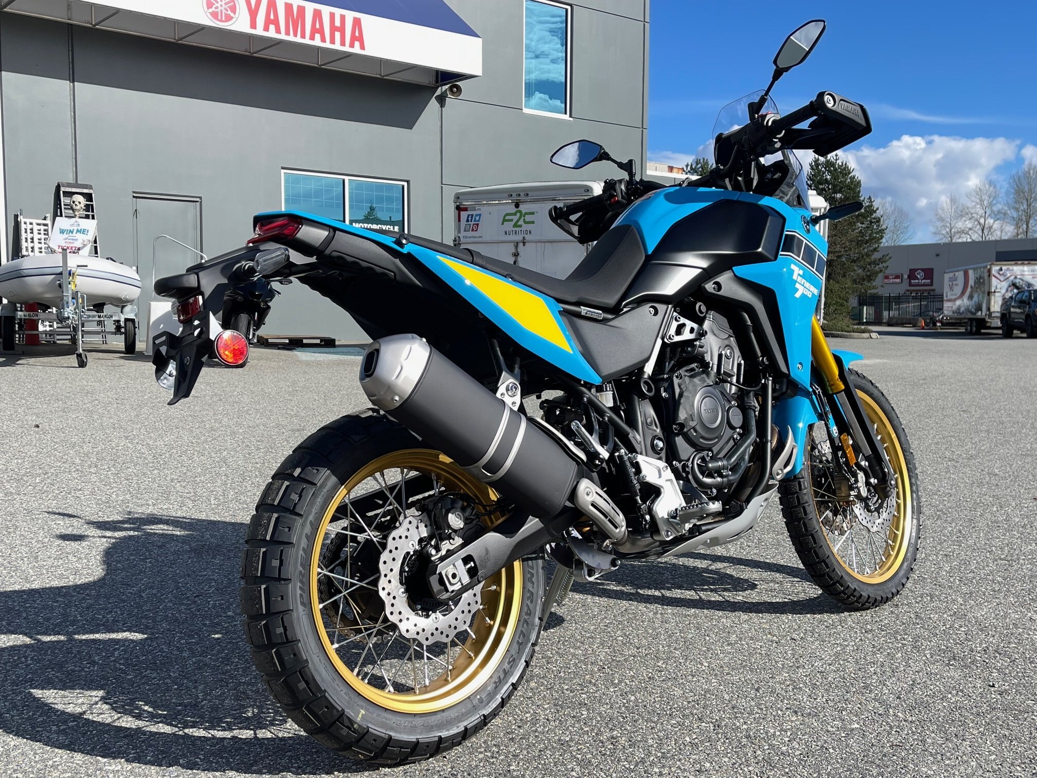 2026 Yamaha Tenere 700 Sky Blue