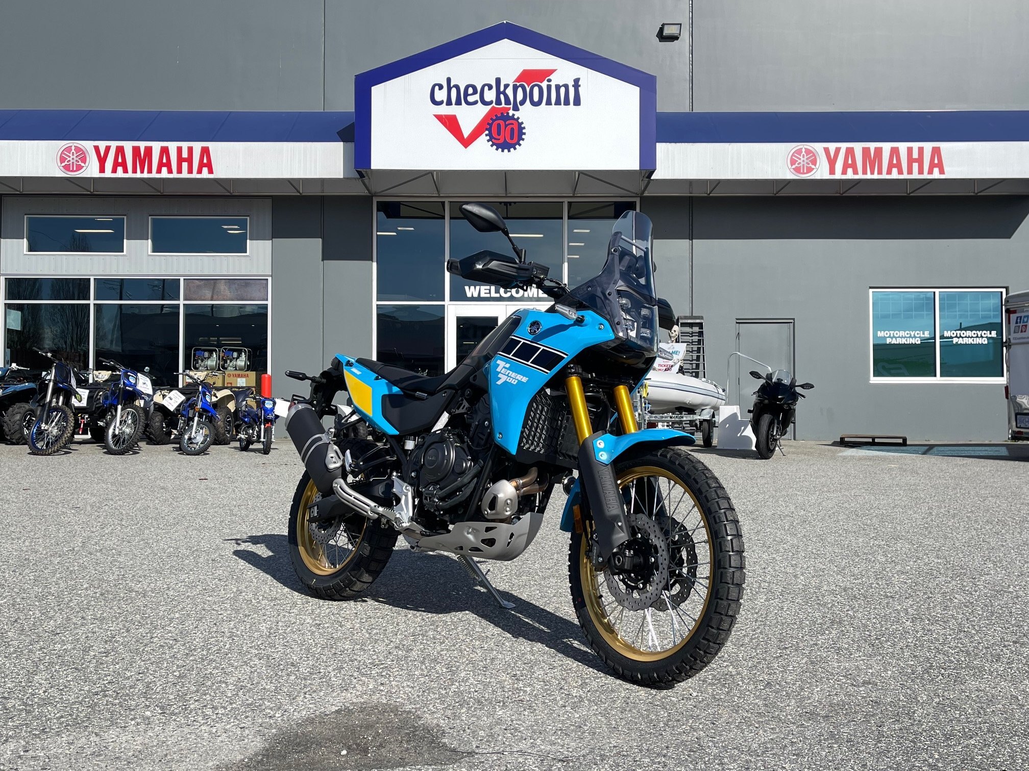 2026 Yamaha Tenere 700 Sky Blue