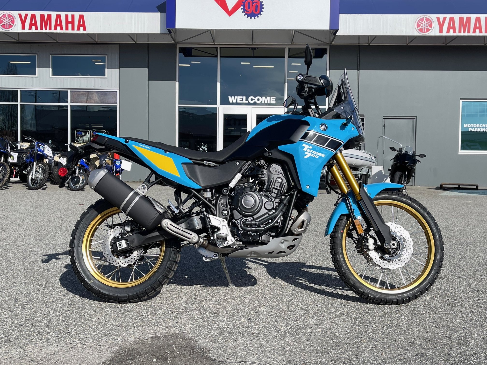 2026 Yamaha Tenere 700 Sky Blue