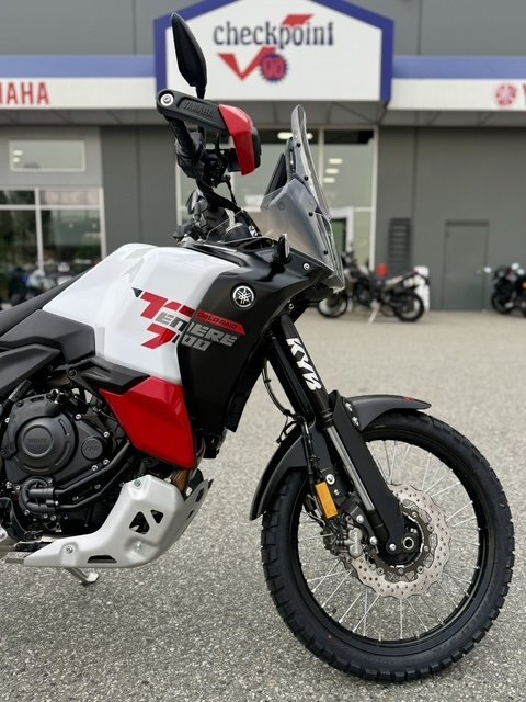 2026 Yamaha Ténéré 700 World Raid Redline/White