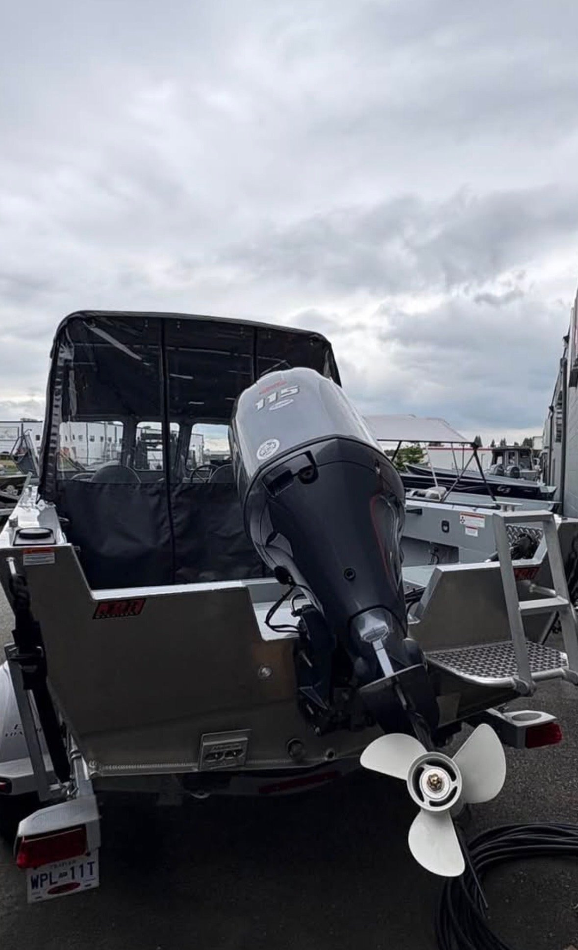 2025 Hewescraft 180 Sportsman w/ Yamaha F115XB