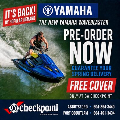 2027 Yamaha WaveBlaster Midnight Blue/Black - PRE-ORDER TODAY