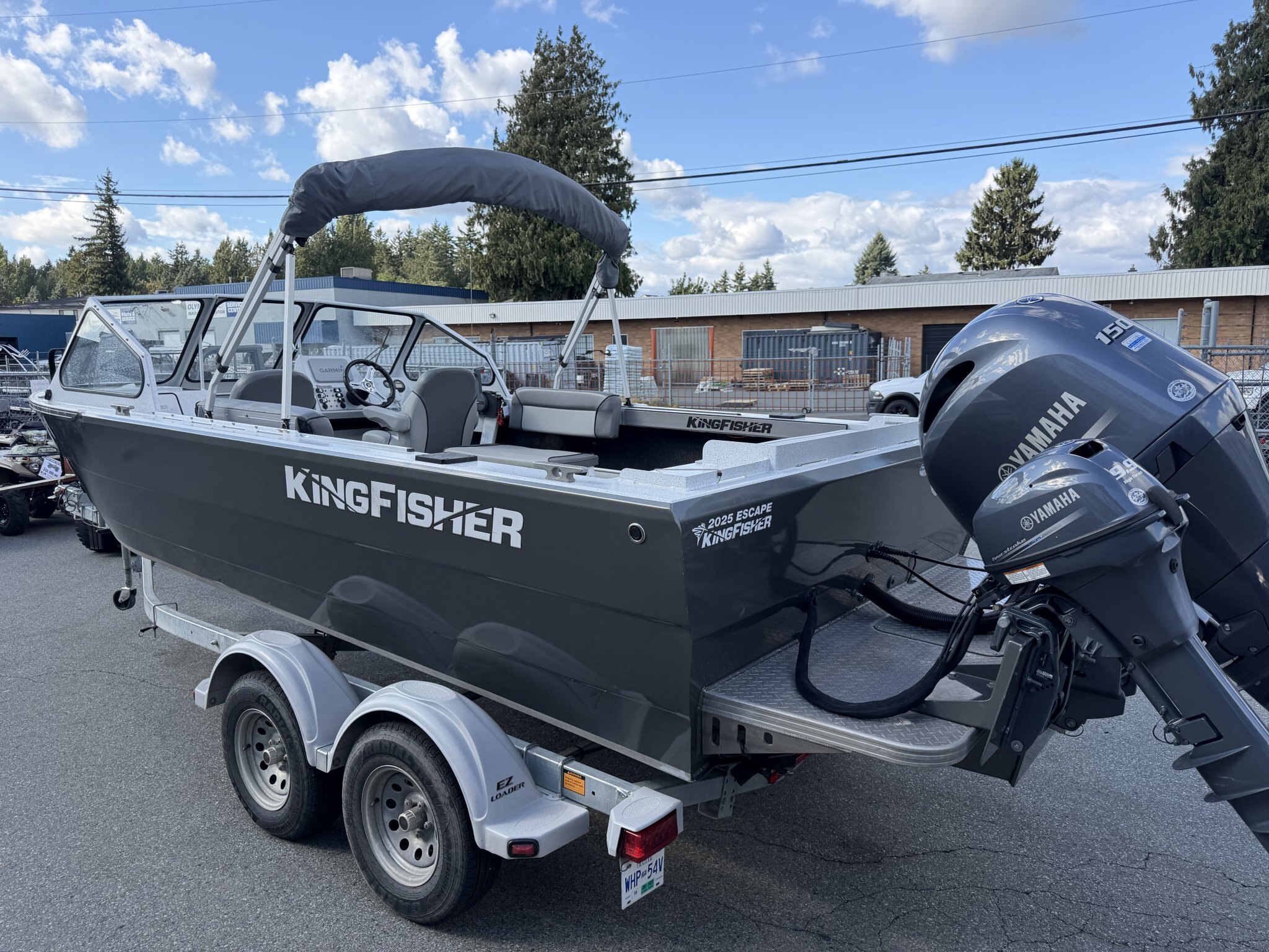2020 Kingfisher 2025 Escape ST w/Yamaha F150 & T9.9