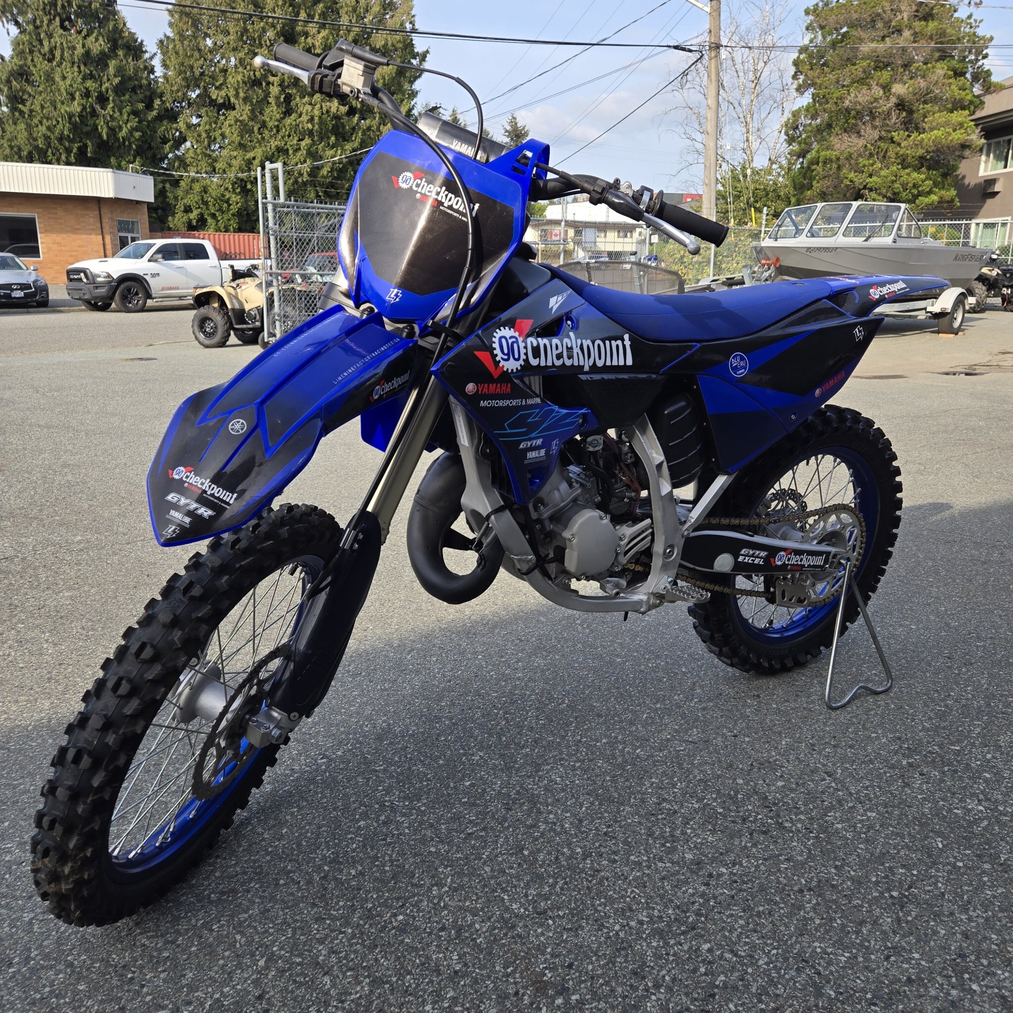 2024 Yamaha YZ125 Team Yamaha Blue