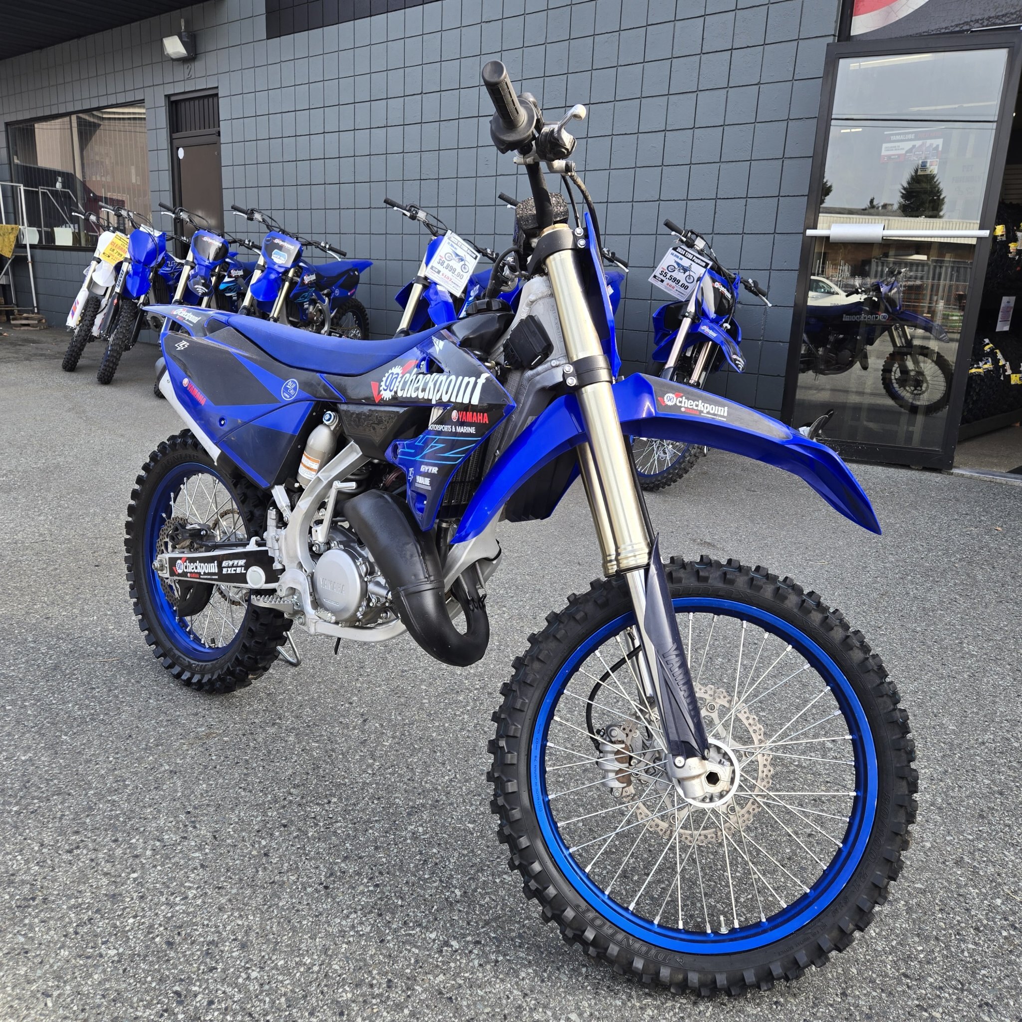 2024 Yamaha YZ125 Team Yamaha Blue