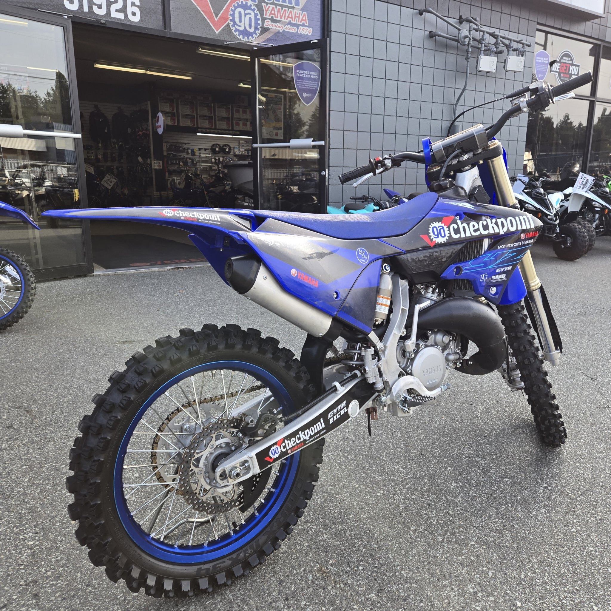 2024 Yamaha YZ125 Team Yamaha Blue