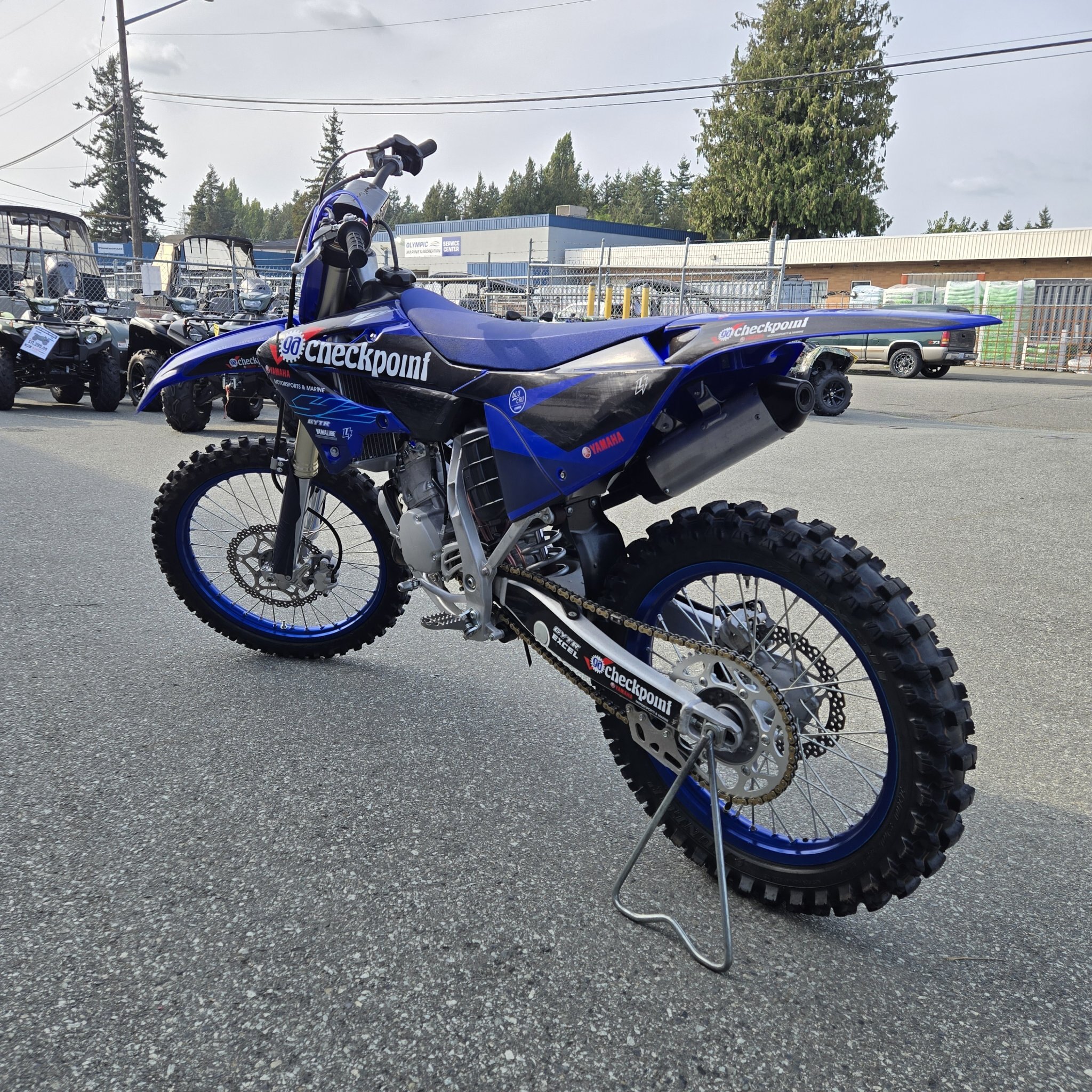 2024 Yamaha YZ125 Team Yamaha Blue