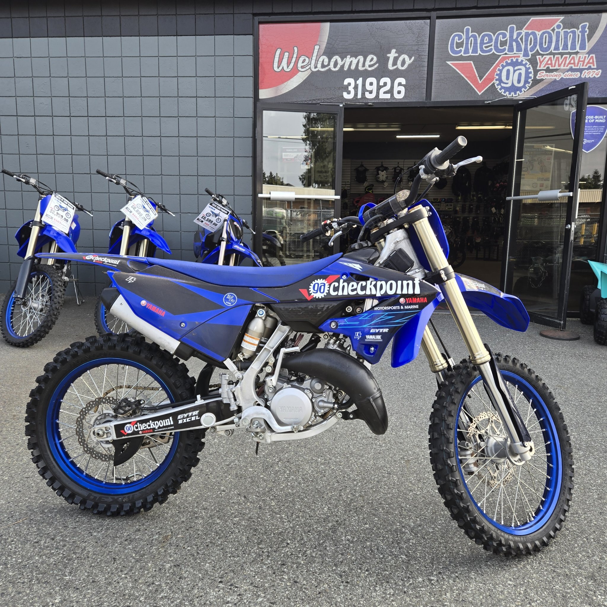 2024 Yamaha YZ125 Team Yamaha Blue