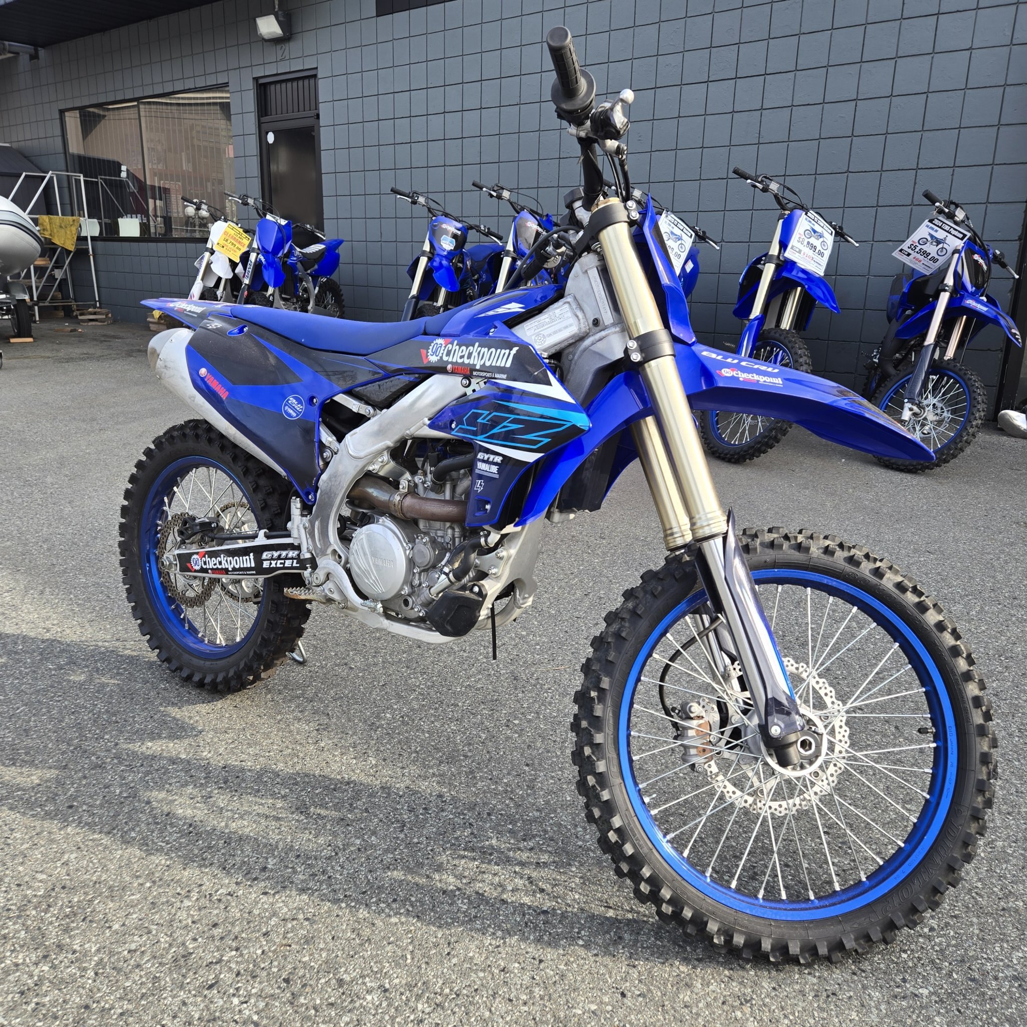 2025 Yamaha YZ250F Team Yamaha Blue