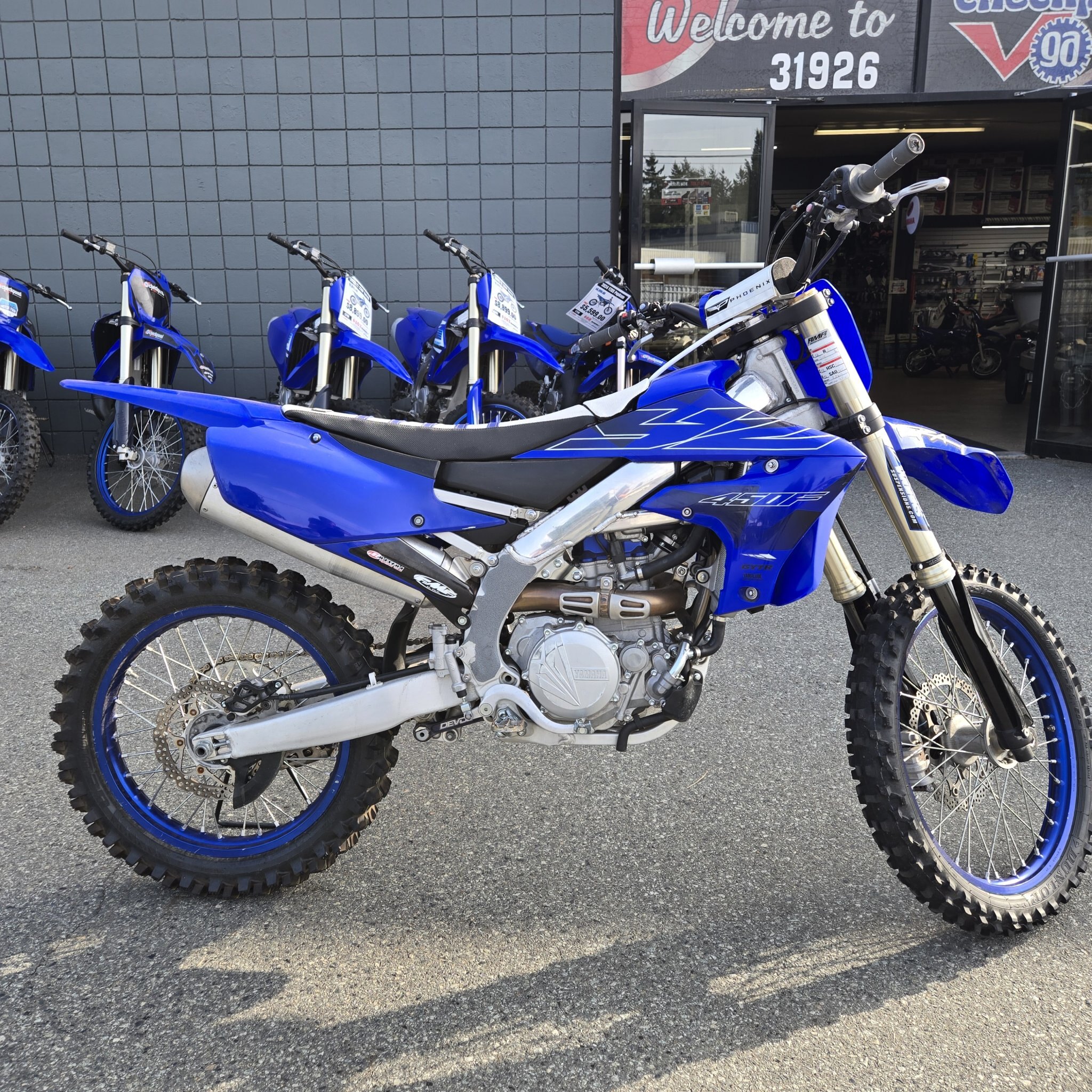 2022 Yamaha YZ450F Team Yamaha Blue