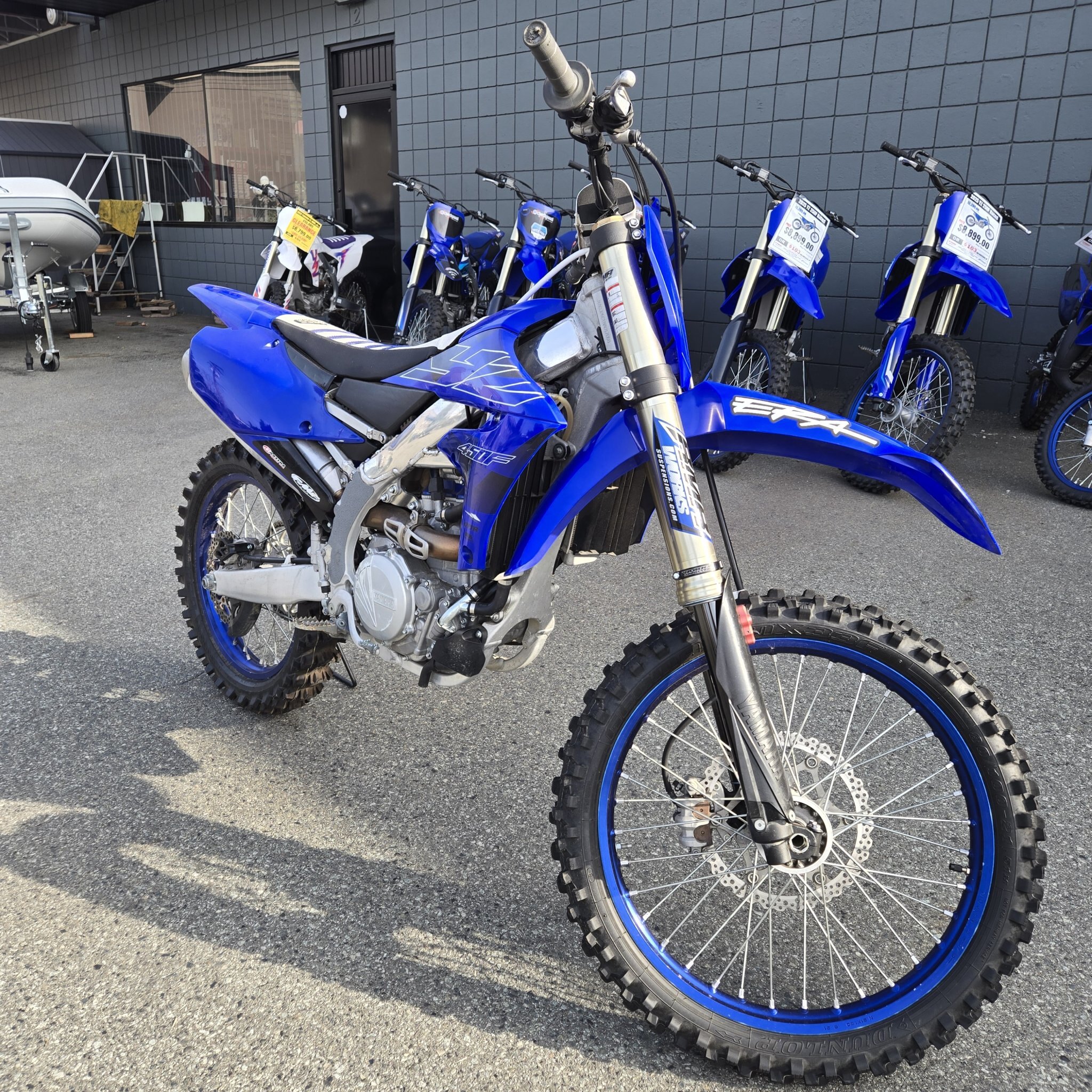 2022 Yamaha YZ450F Team Yamaha Blue