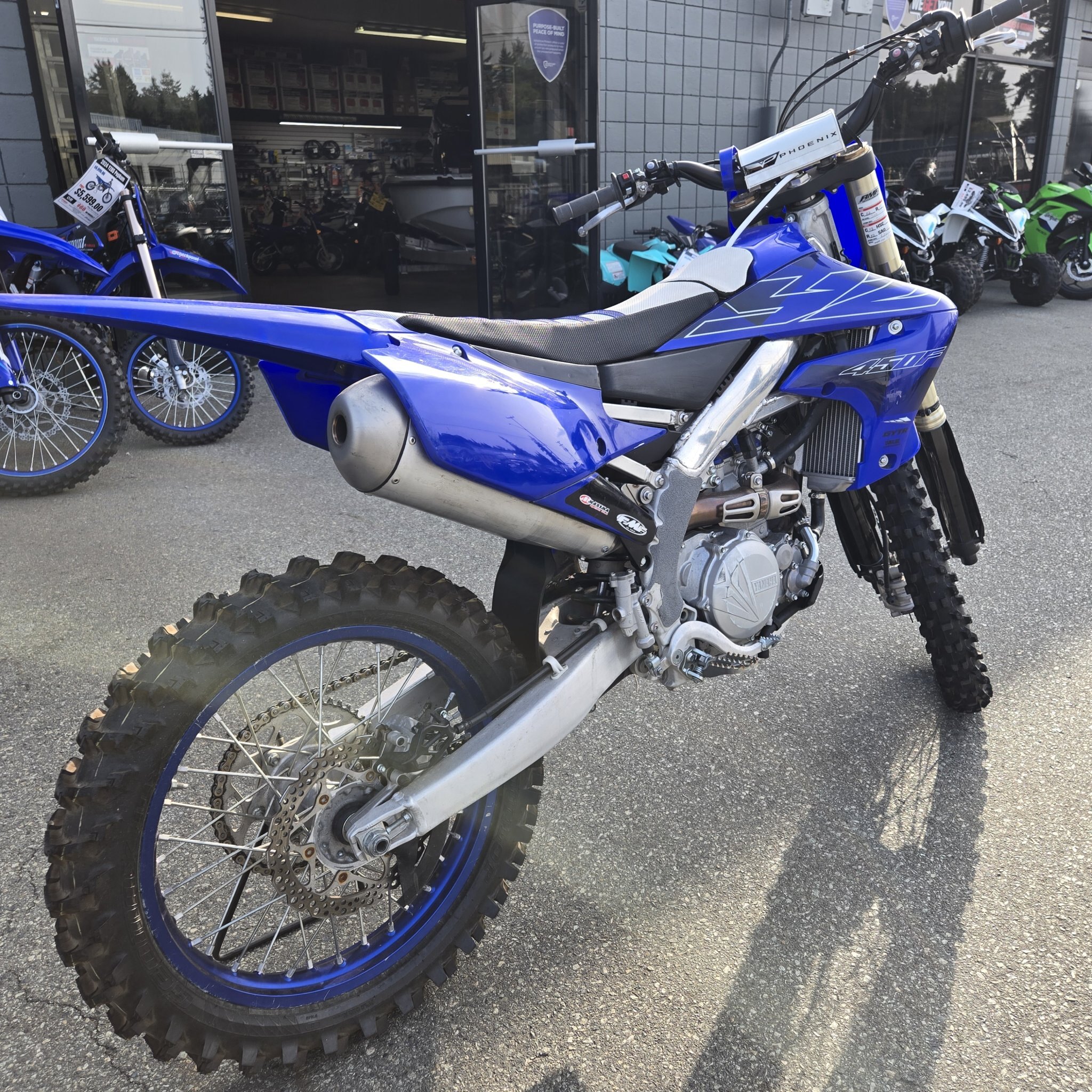 2022 Yamaha YZ450F Team Yamaha Blue