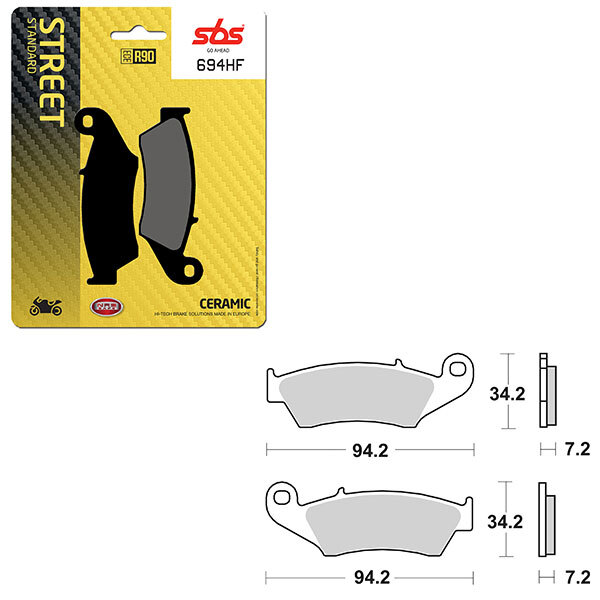 SBS ATV/UTV CERAMIC BRAKE PAD (6190694108)