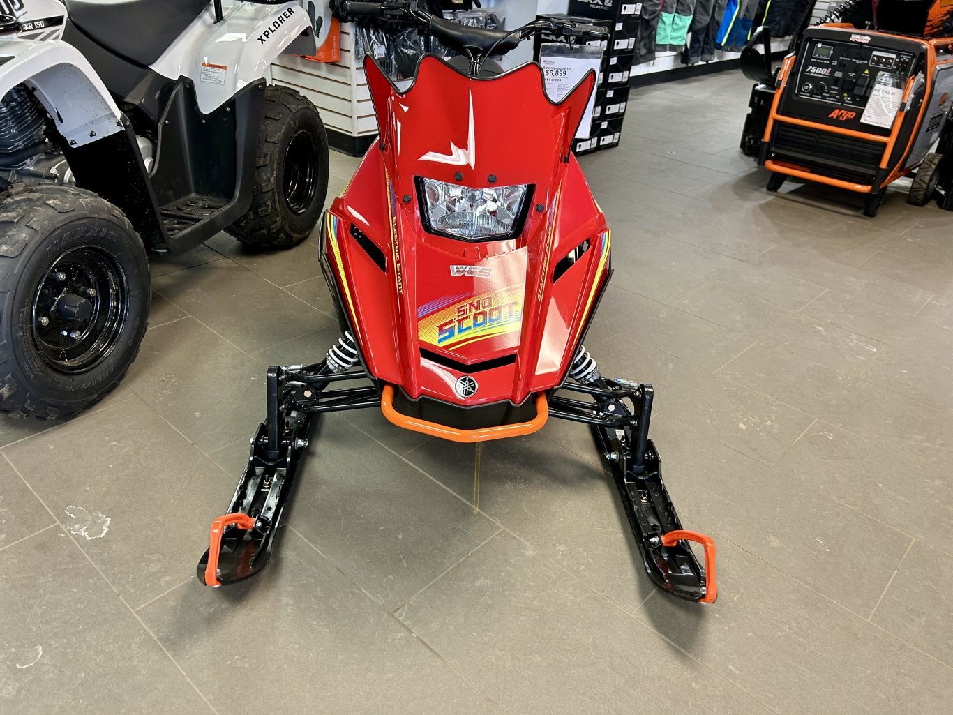 2025 Yamaha SNOSCOOT ES Rouge/orange