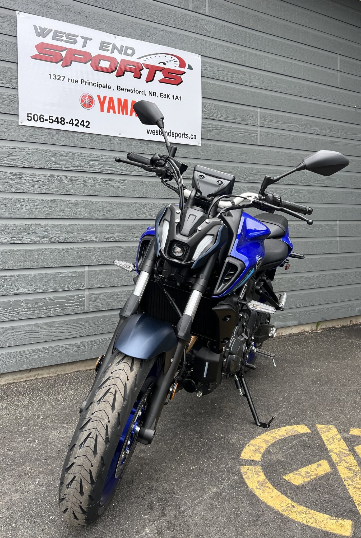 2024 Yamaha MT 07 Team Yamaha Blue