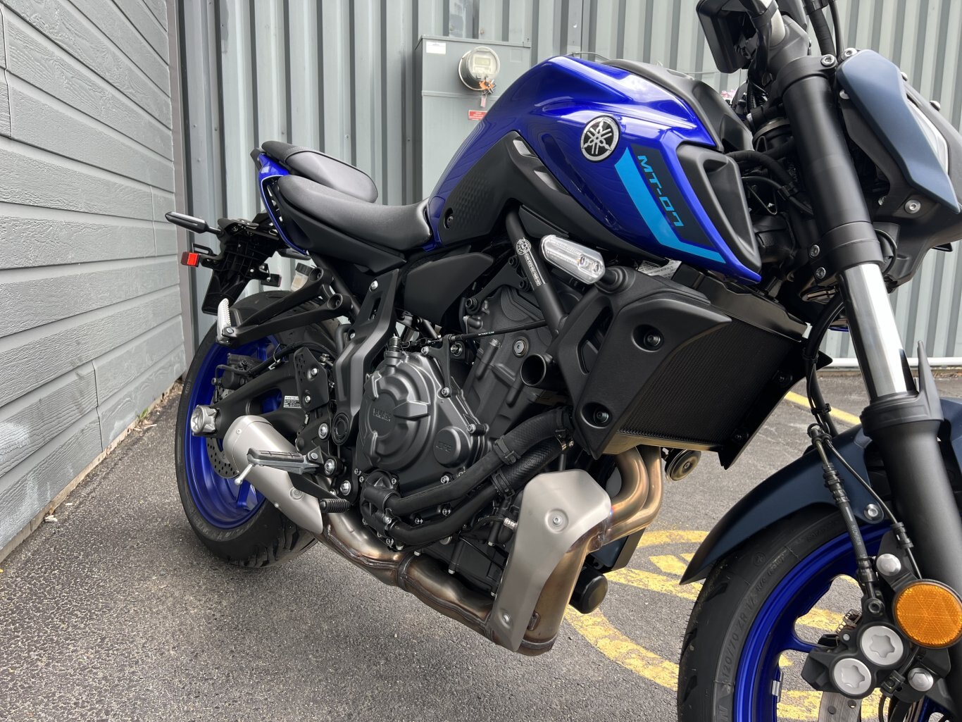 2024 Yamaha MT 07 Team Yamaha Blue