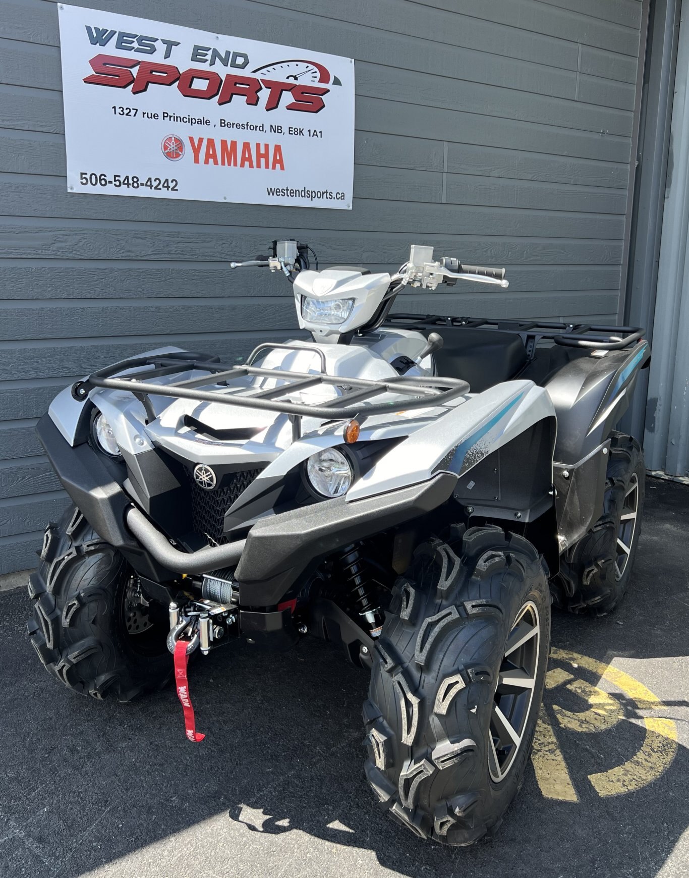 2024 Yamaha GRIZZLY EPS SE Silver Metallic/Black