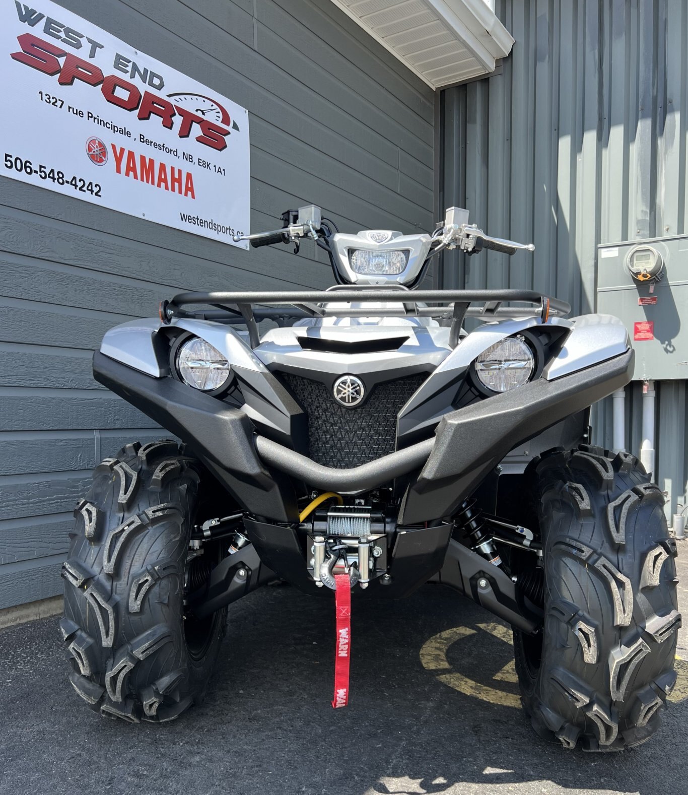 2024 Yamaha GRIZZLY EPS SE Silver Metallic/Black