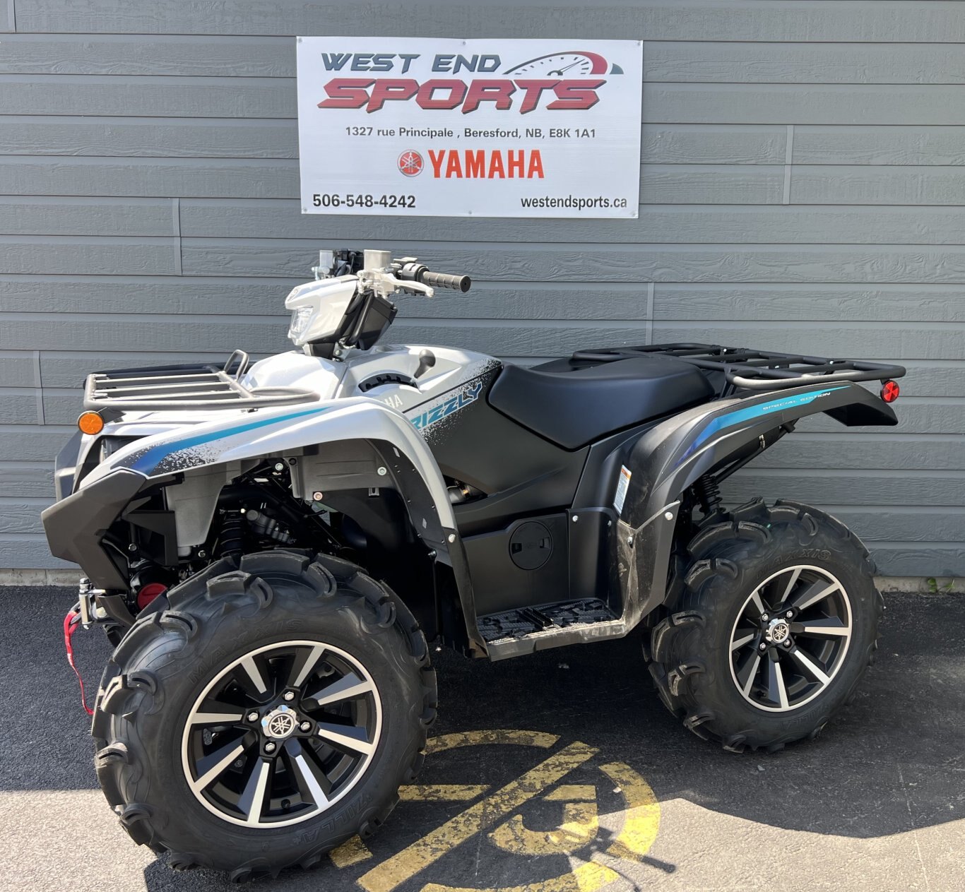 2024 Yamaha GRIZZLY EPS SE Silver Metallic/Black