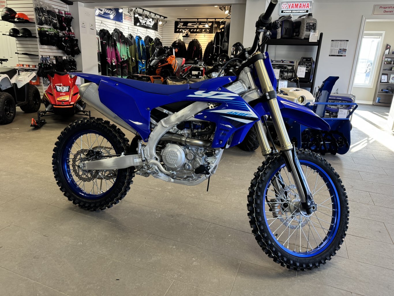 2025 Yamaha YZ450F Team Yamaha Blue