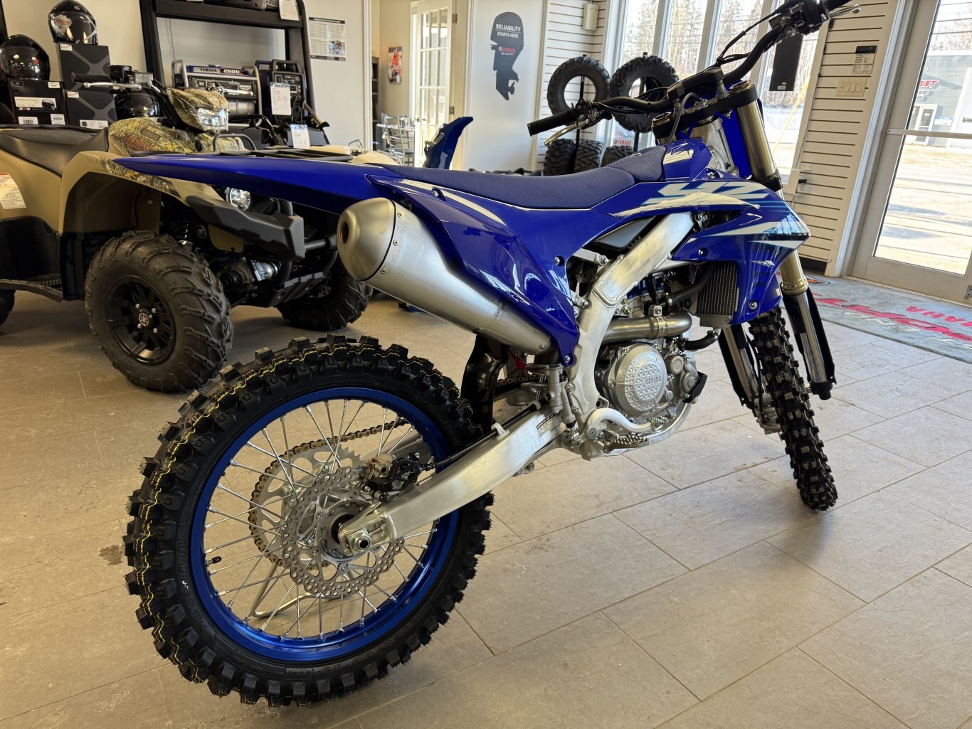 2025 Yamaha YZ450F Team Yamaha Blue