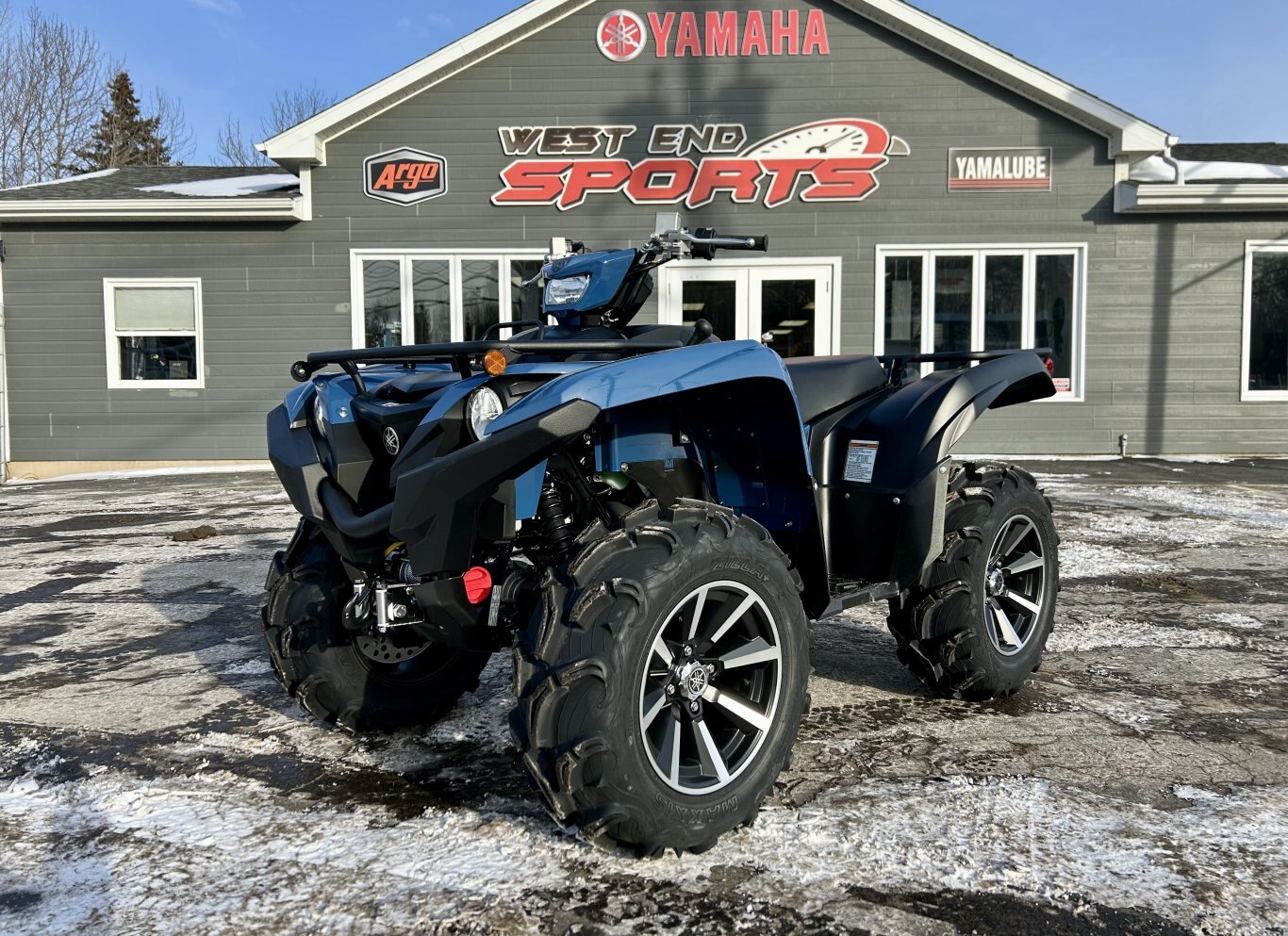 2025 Yamaha Grizzly EPS SE Dusty Blue