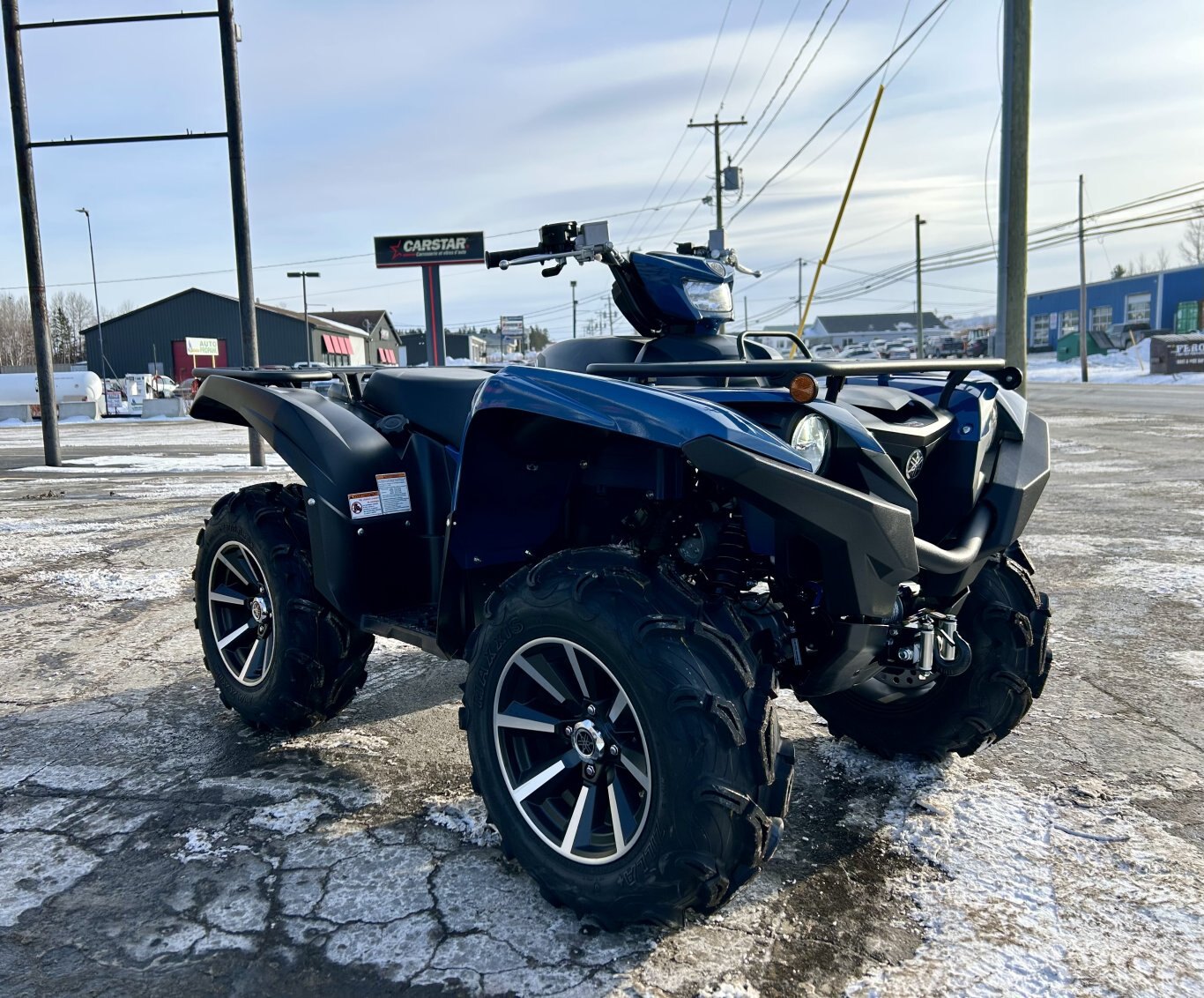 2025 Yamaha Grizzly EPS SE Dusty Blue