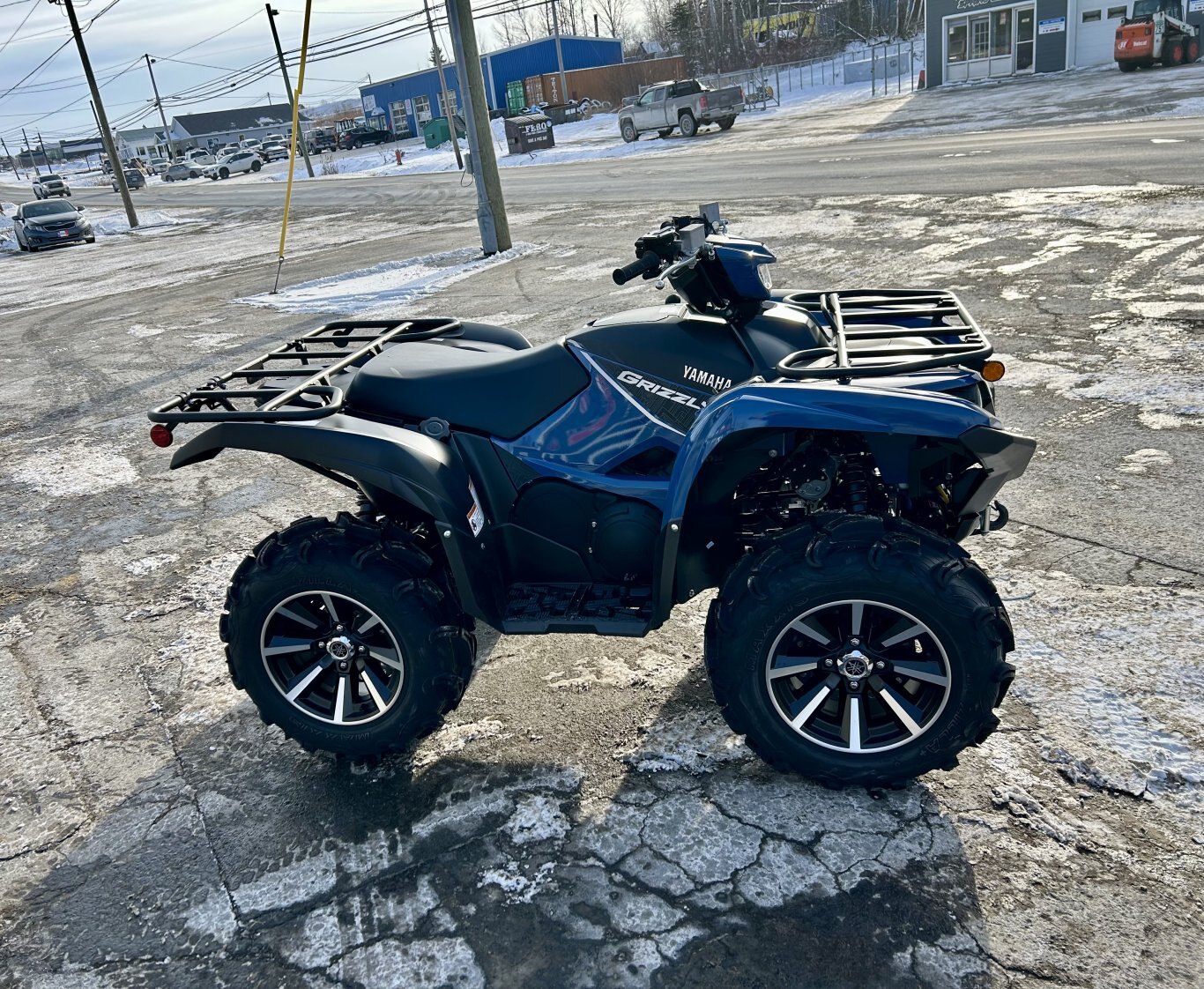 2025 Yamaha Grizzly EPS SE Dusty Blue