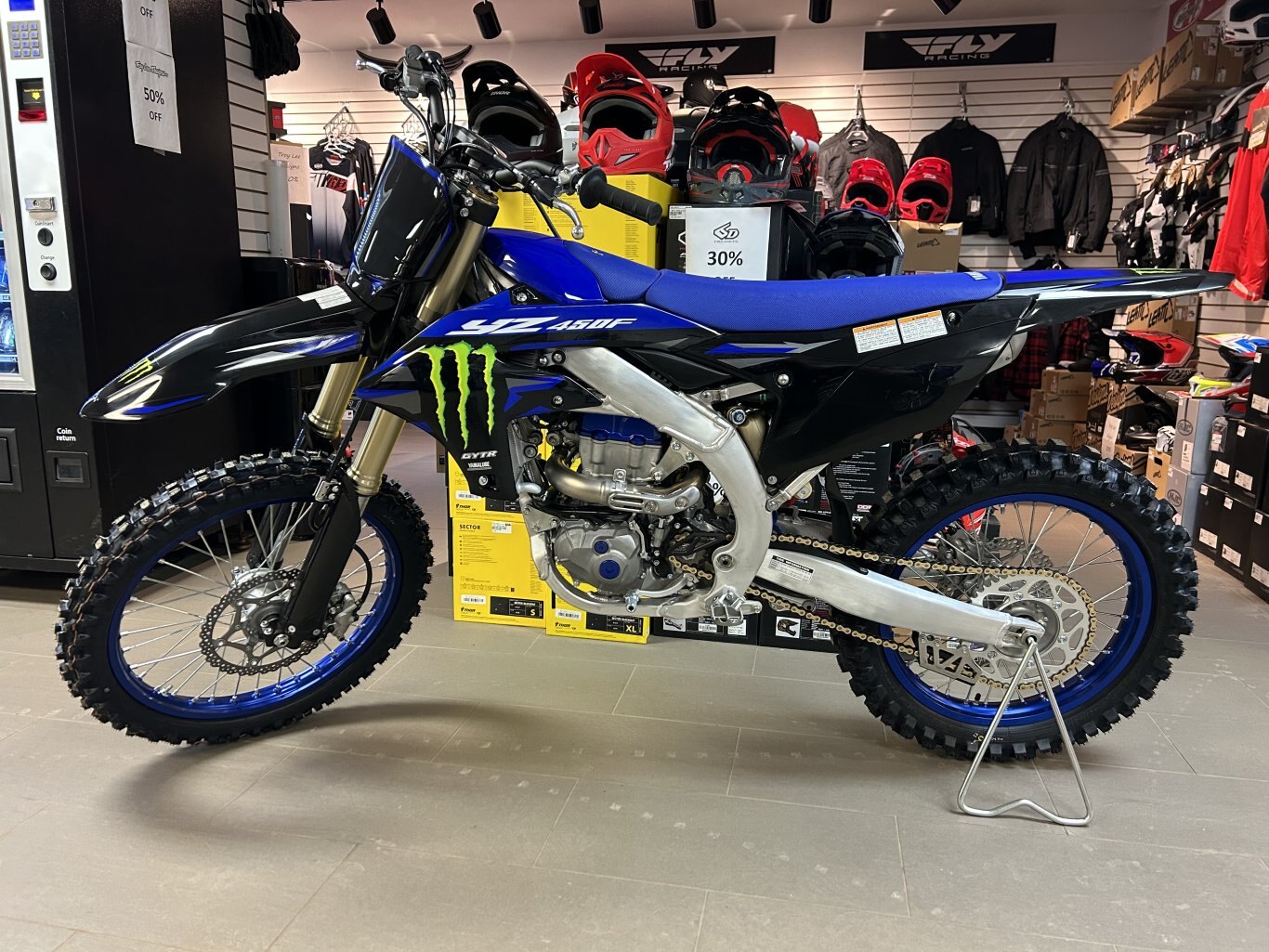 2025 Yamaha YZ450F Monster Energy Yamaha Racing Edition