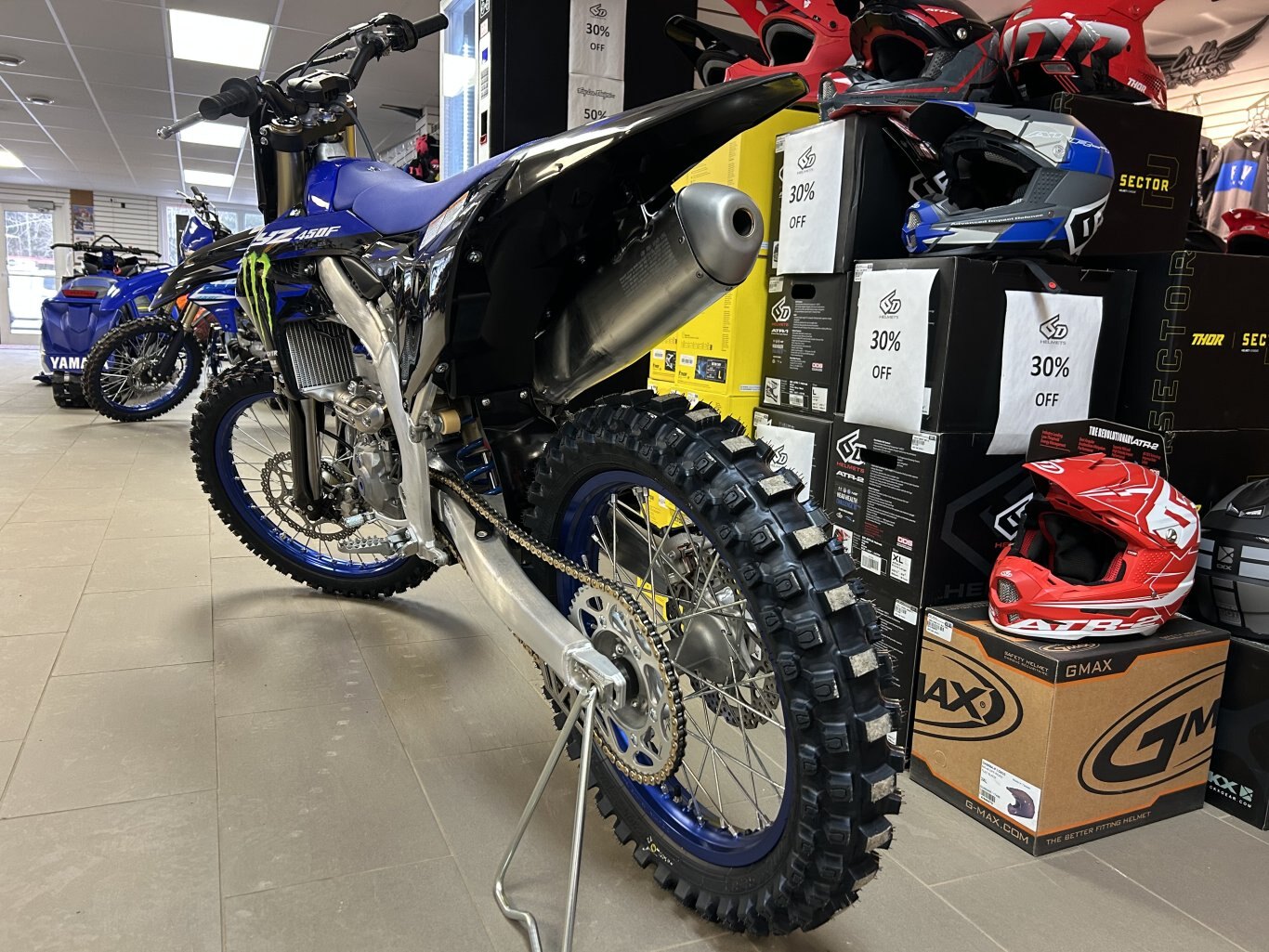 Yamaha YZ2025F Monster Energy Édition Course Yamaha 450