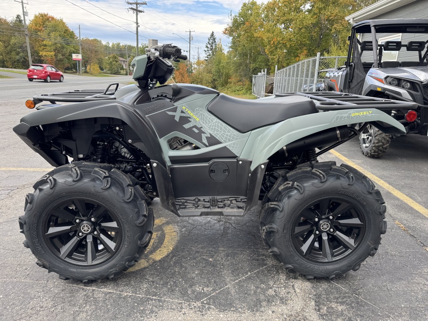 2026 Yamaha Grizzly EPS XT R Gris mousse/Noir tactique