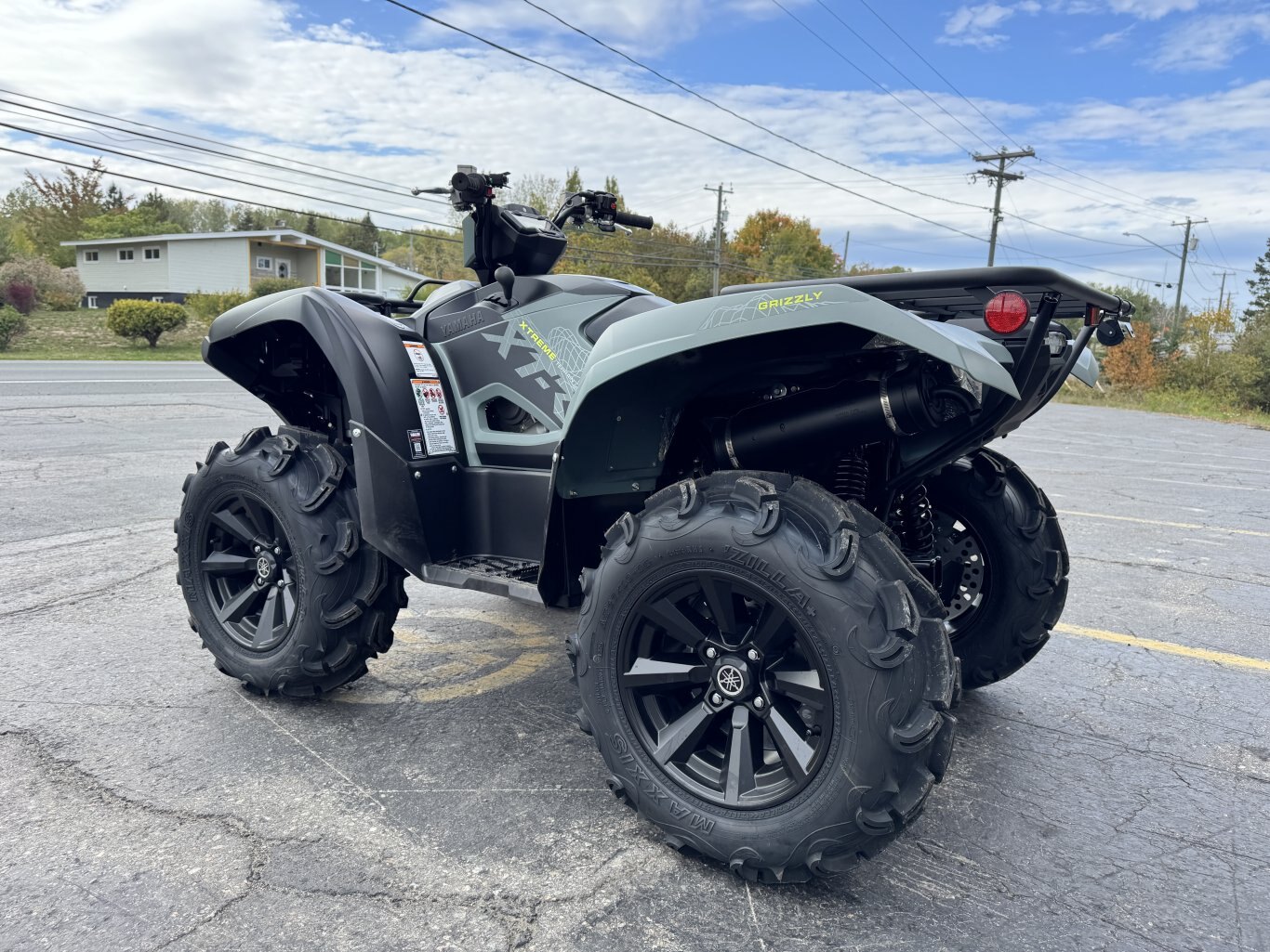 2026 Yamaha Grizzly EPS XT R Gris mousse/Noir tactique
