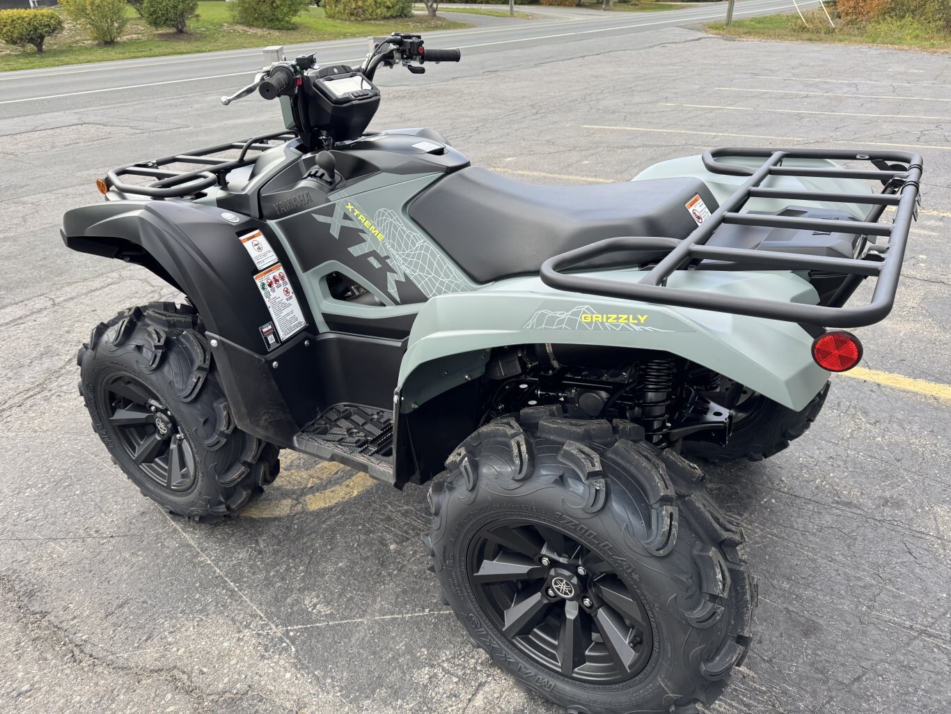 2026 Yamaha Grizzly EPS XT R Gris mousse/Noir tactique