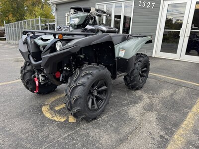 2026 Yamaha Grizzly EPS XT-R Gris mousse/Noir tactique