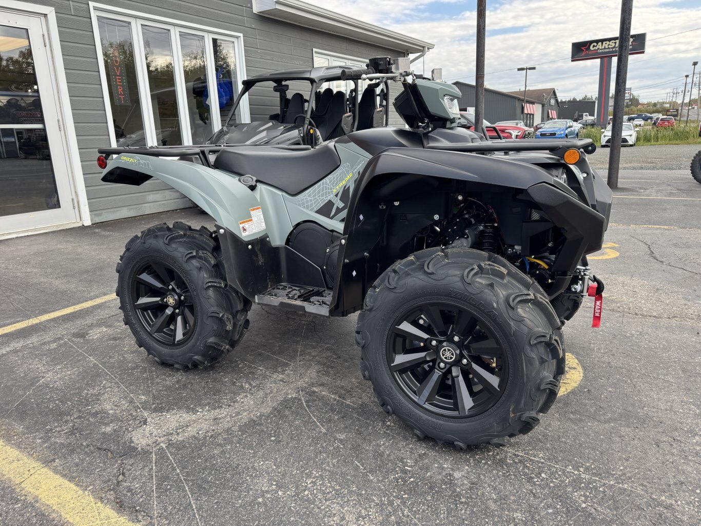 2026 Yamaha Grizzly EPS XT R Gris mousse/Noir tactique