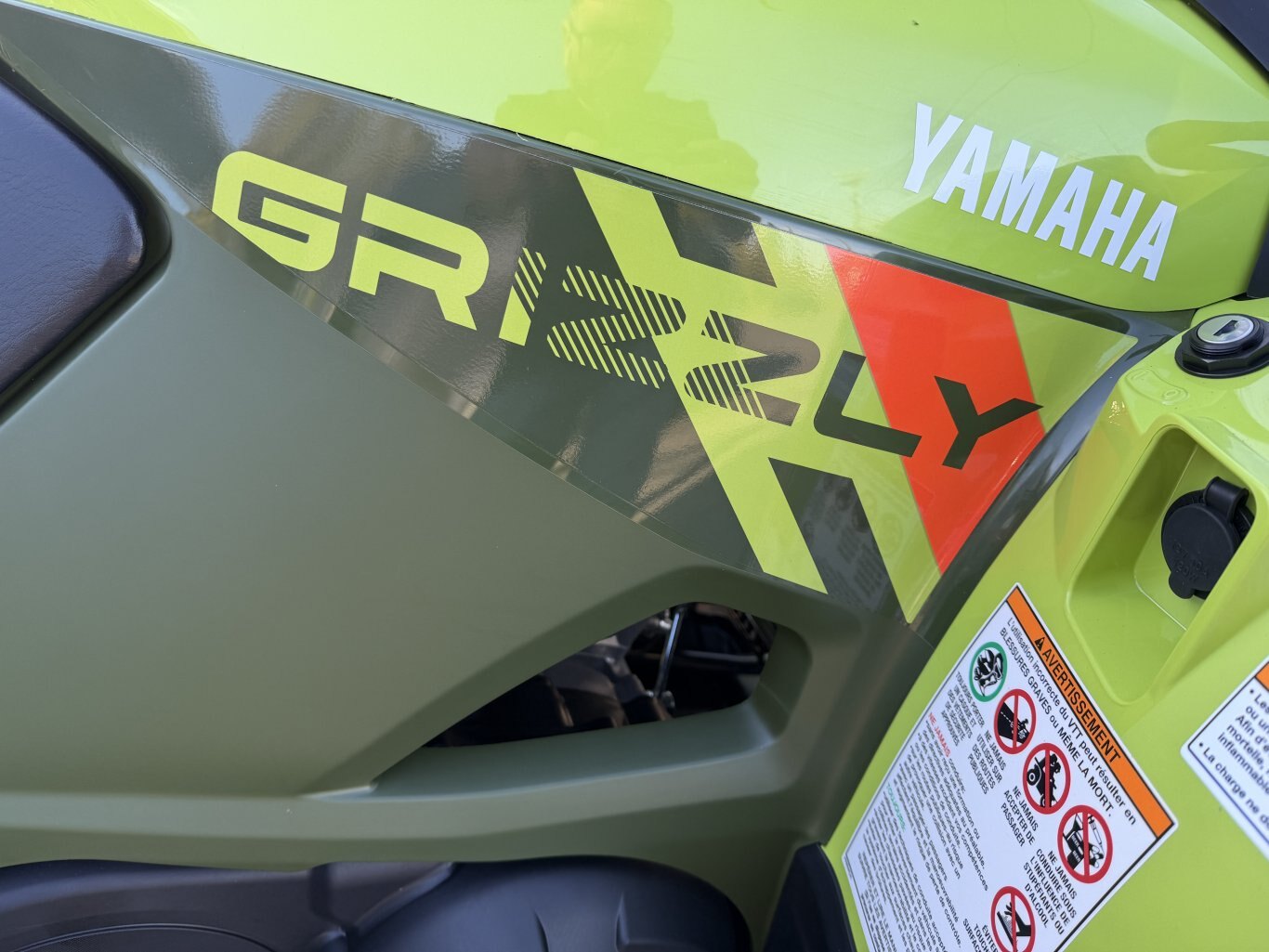 2026 Yamaha Grizzly EPS Vert Tactique/Vert Acide